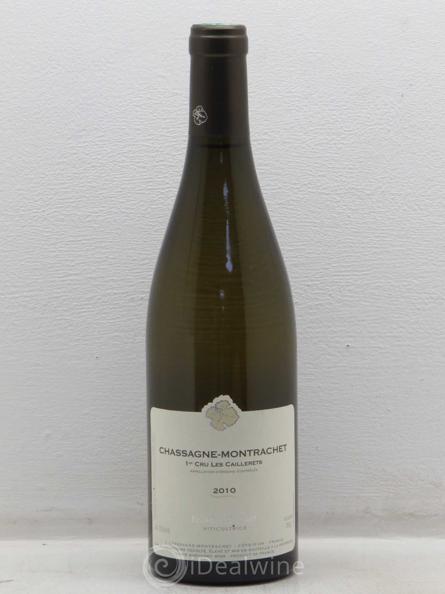Chassagne-Montrachet 1er Cru Les Caillerets Florence Lamy 2010 - Lotto di 1 bottiglia - 0