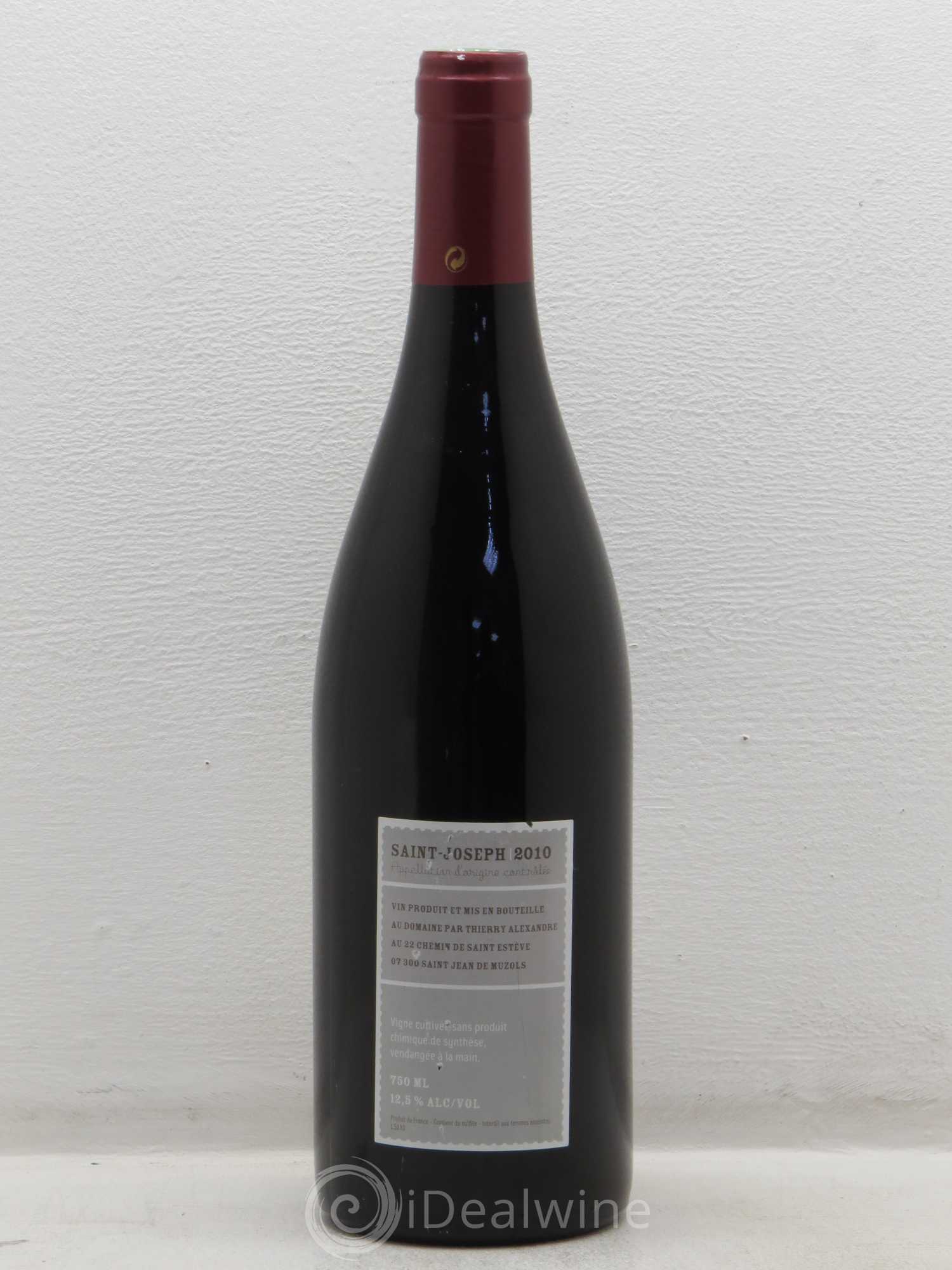 Saint-Joseph Les baraques Thierry Alexandre 2010 - Posten von 1 Flasche - 1