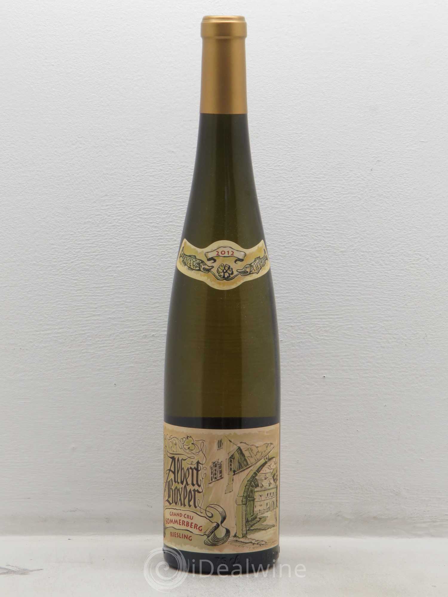 Riesling Sommerberg Cuvee « E » Albert Boxler 2012 - Posten von 1 Flasche - 0