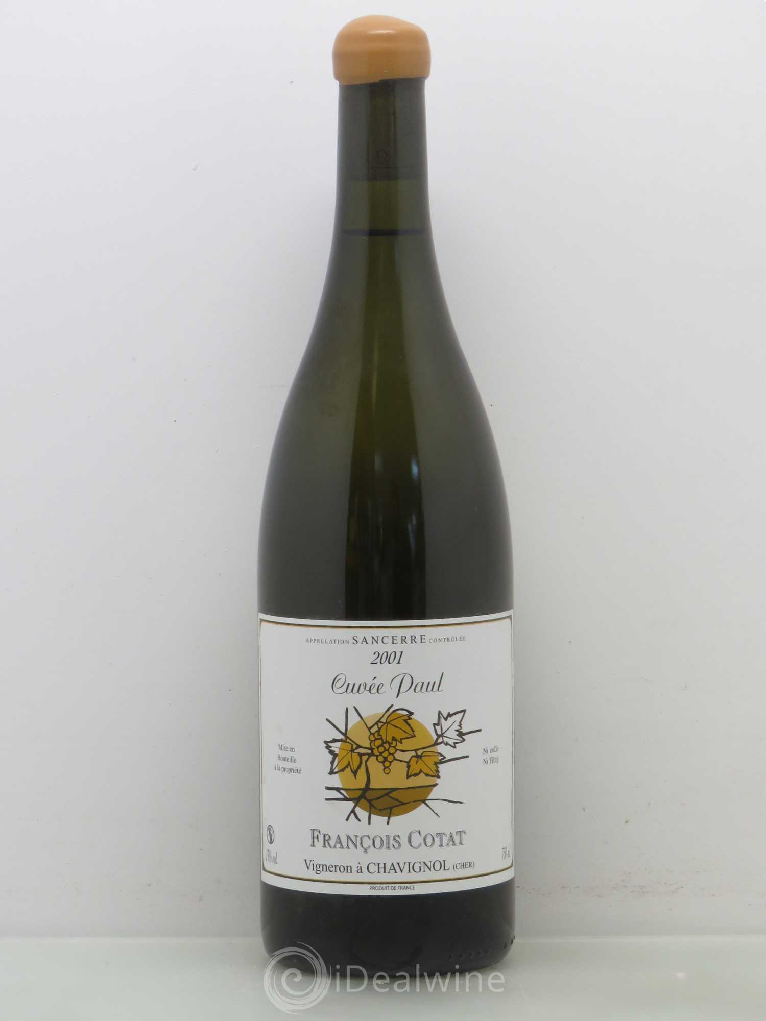 Sancerre François Cotat Cuvée Paul 2001 - Posten von 1 Flasche - 0