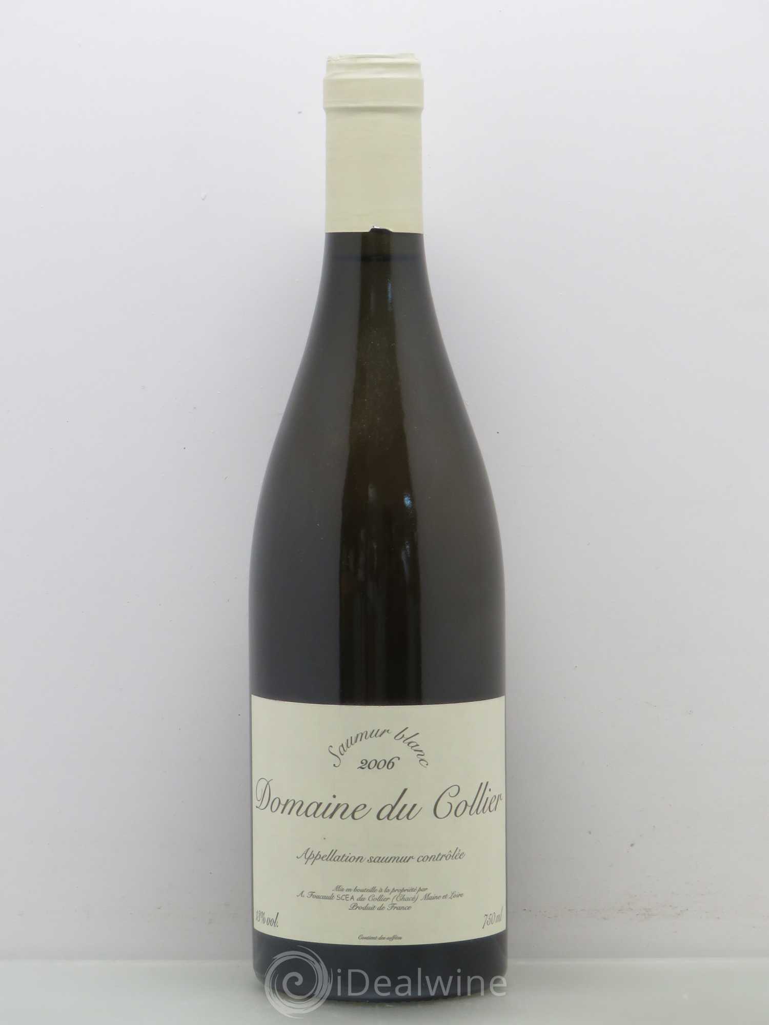 Saumur Domaine du Collier 2006 - Lot de 1 bouteille - 0