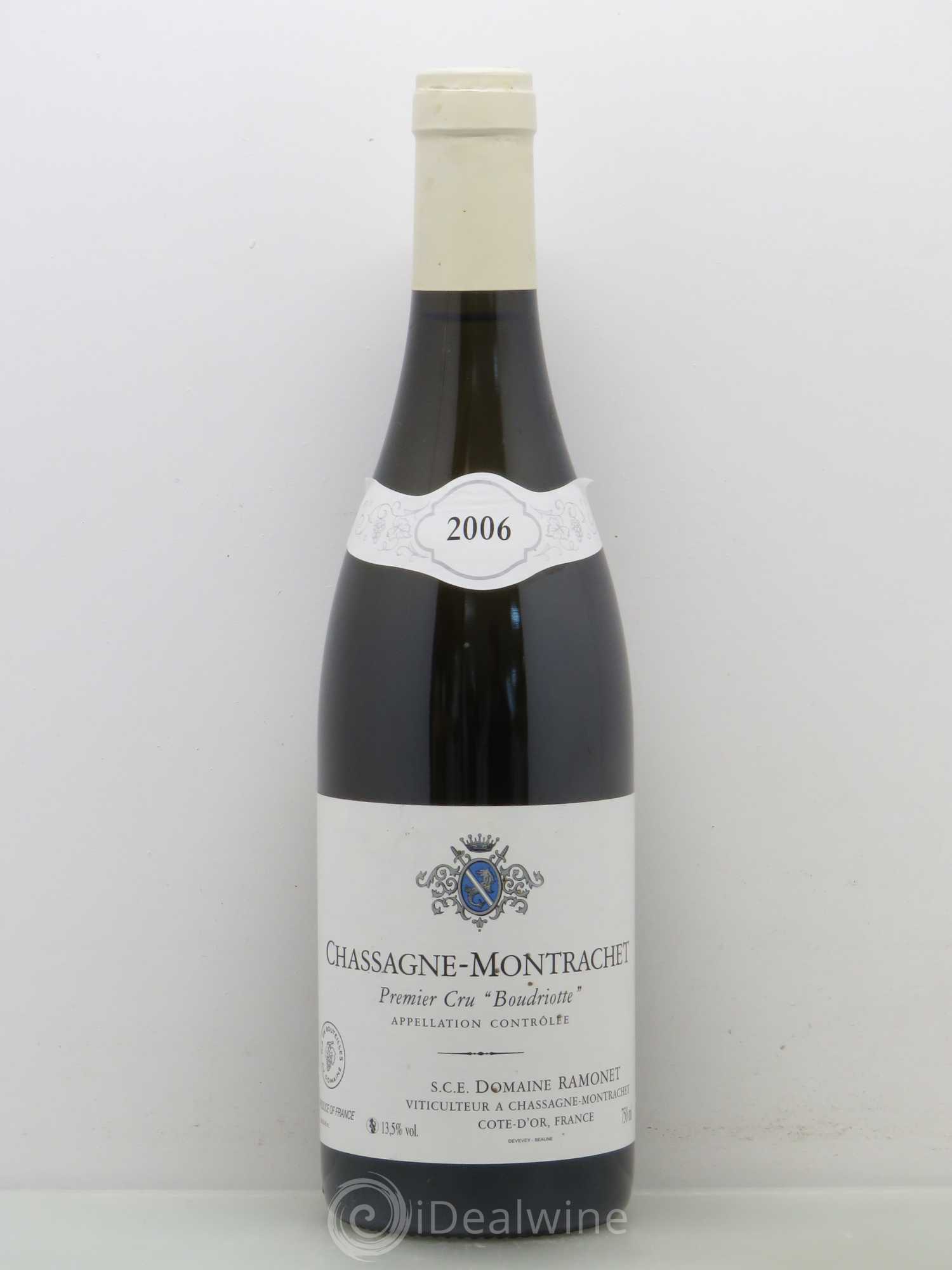 Chassagne-Montrachet 1er Cru Baudriotte Ramonet 2006 - Lot de 1 bouteille - 0