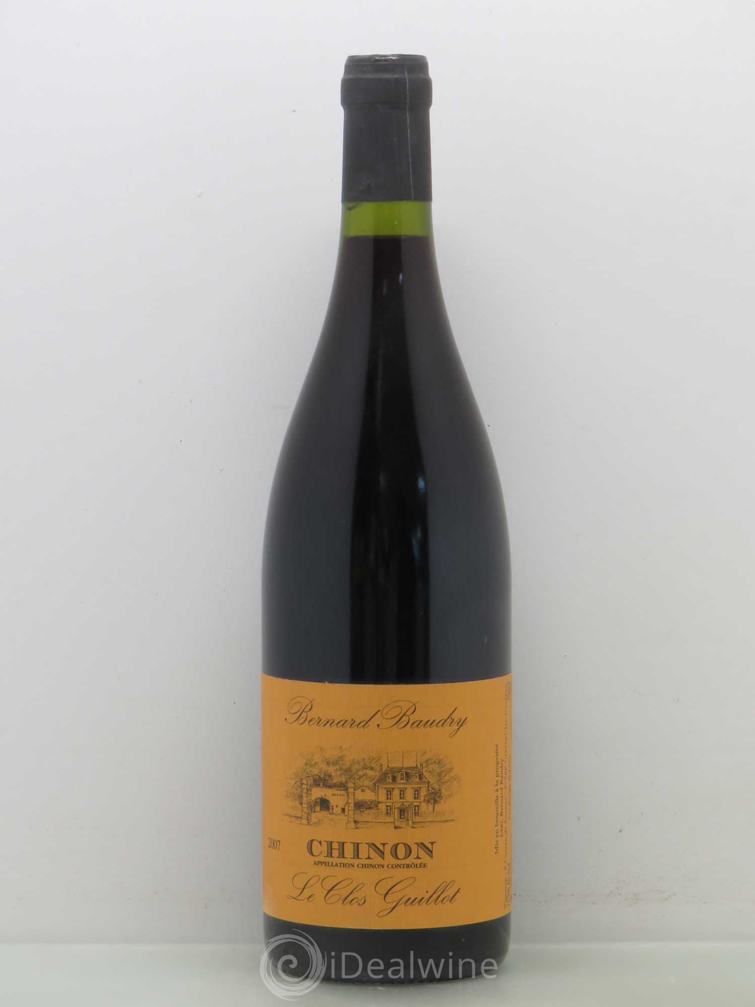 Chinon Le Clos Guillot Bernard Baudry 2007 - Lot de 1 bouteille - 0
