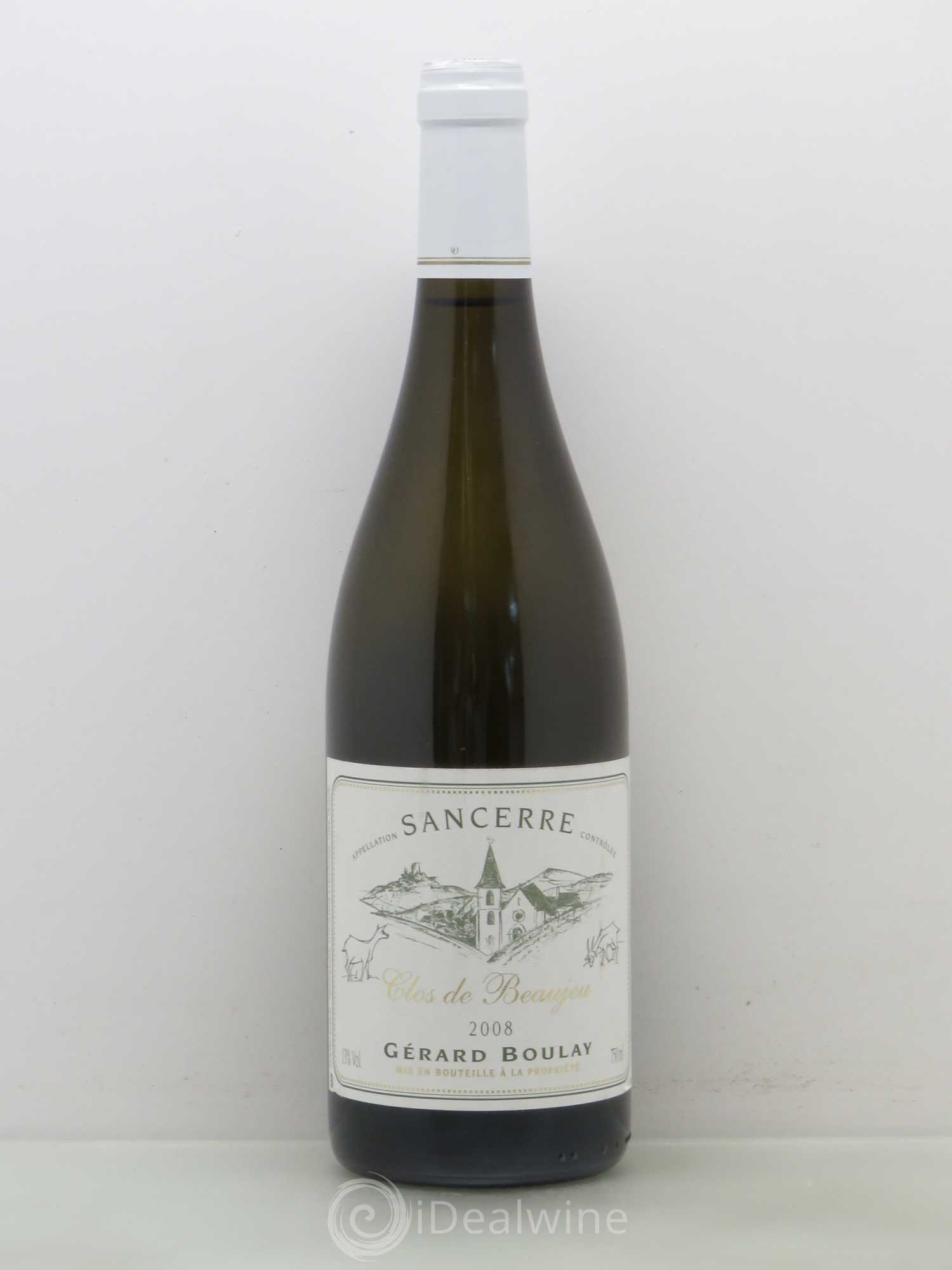 Sancerre Clos de Beaujeu Gérard Boulay 2008 - Lot de 1 bouteille - 0