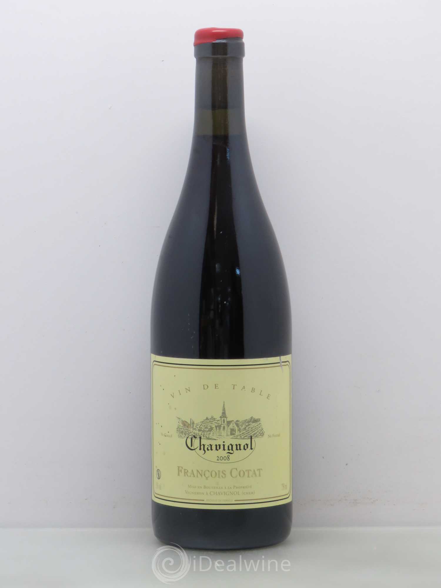 Vin de table - Chavignol François Cotat 2008 - Lot de 1 bouteille - 0
