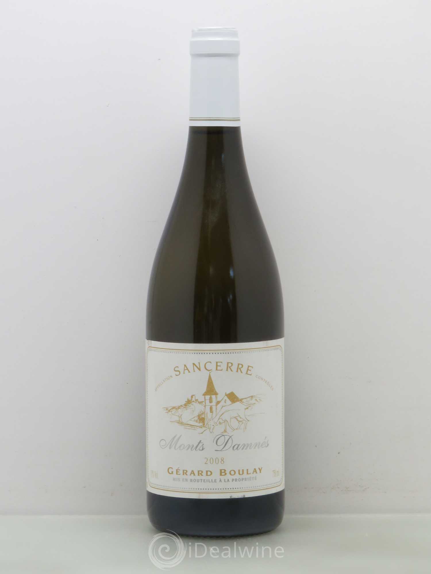 Sancerre Monts Damnés Gérard Boulay 2008 - Lot de 1 bouteille - 0