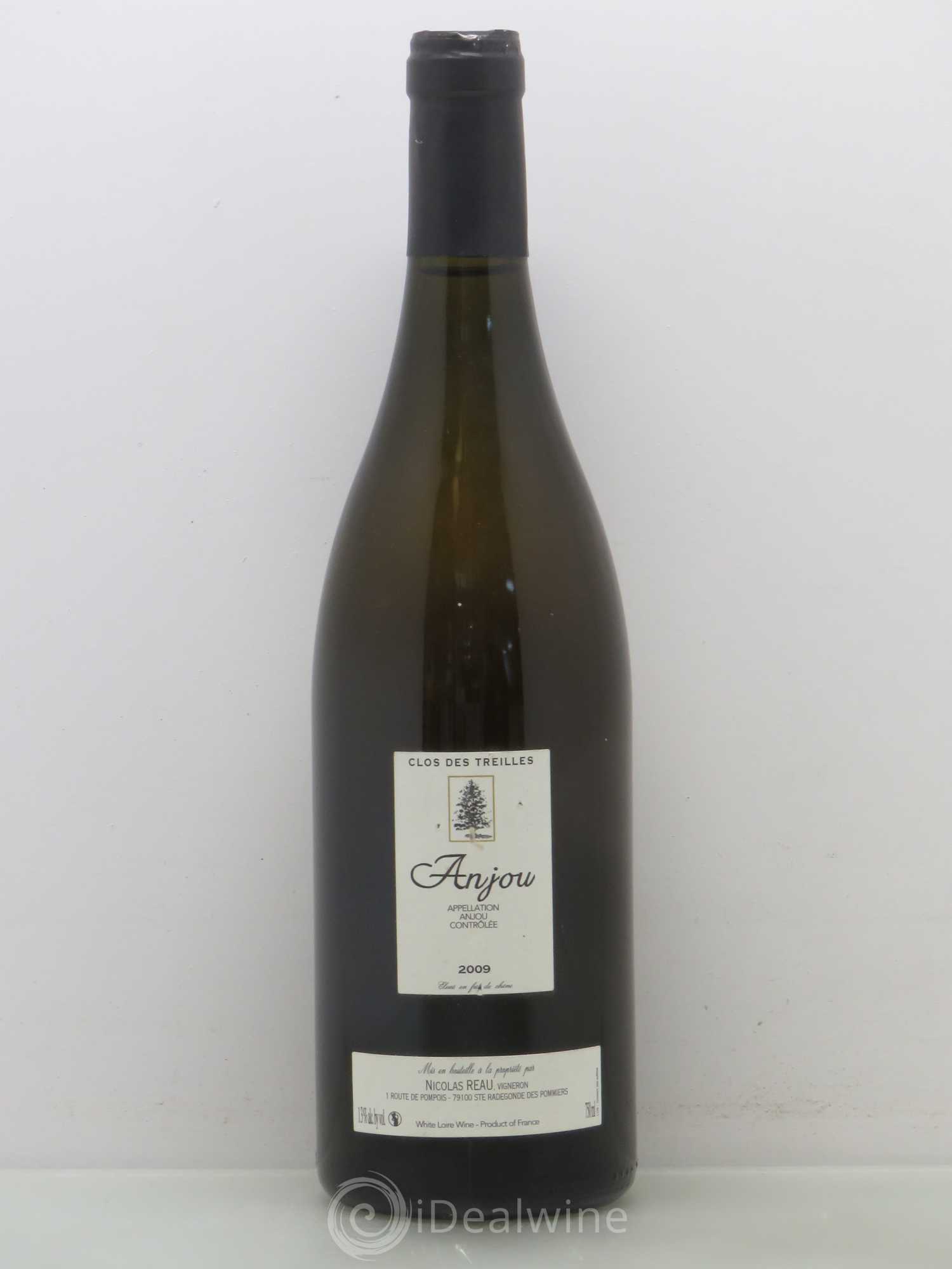 Anjou Clos Des Treilles N. Reau (sans prix de réserve) 2009 - Posten von 1 Flasche - 0
