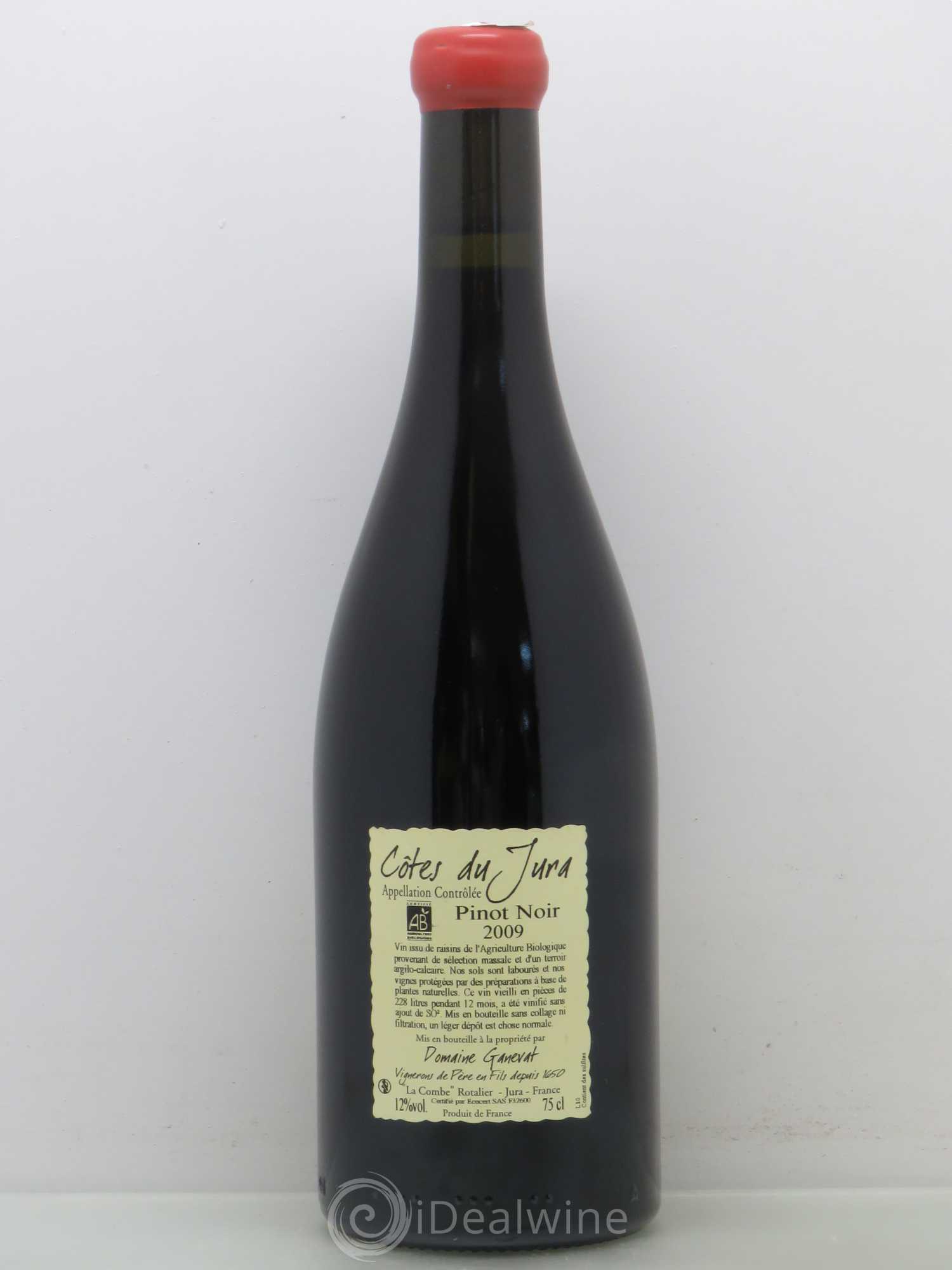 Côtes du Jura Cuvée Julien Jean-François Ganevat (Domaine) 2009 - Lot de 1 bouteille - 1