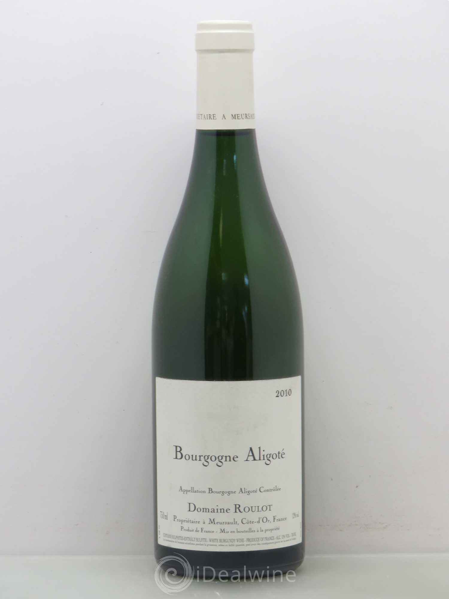 Bourgogne Aligoté Roulot (Domaine) 2010 - Lot de 1 bouteille - 0