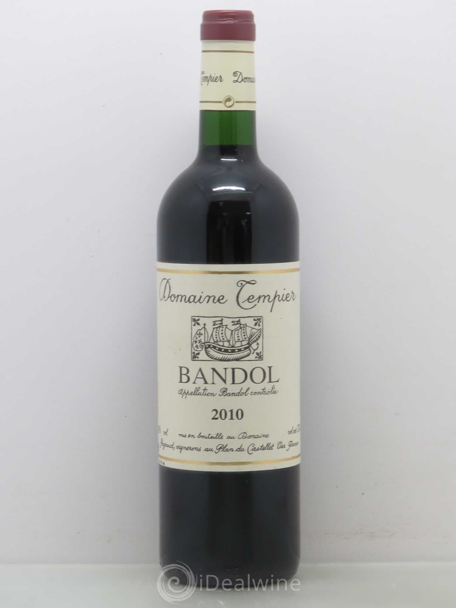 Bandol Domaine Tempier Famille Peyraud 2010 - Lot de 1 bouteille - 0