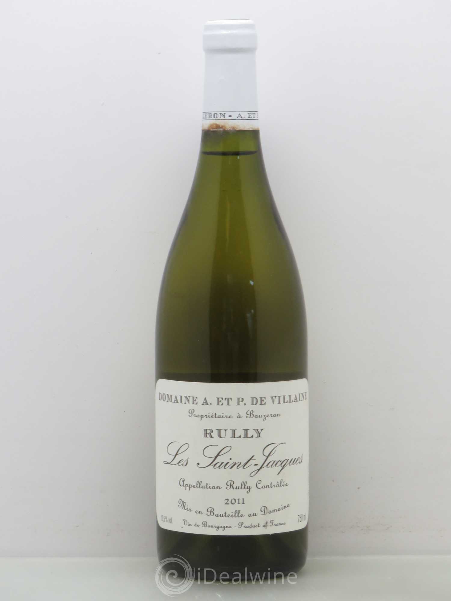 Rully Les Saint-Jacques Domaine de Villaine 2011 - Lot de 1 bouteille - 0
