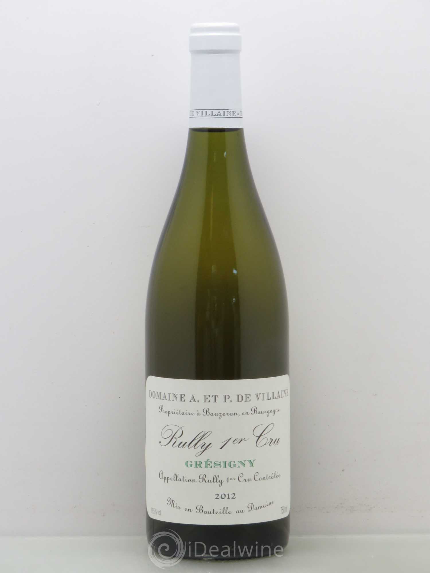 Rully 1er Cru Gresigny De Villaine 2012 - Posten von 1 Flasche - 0