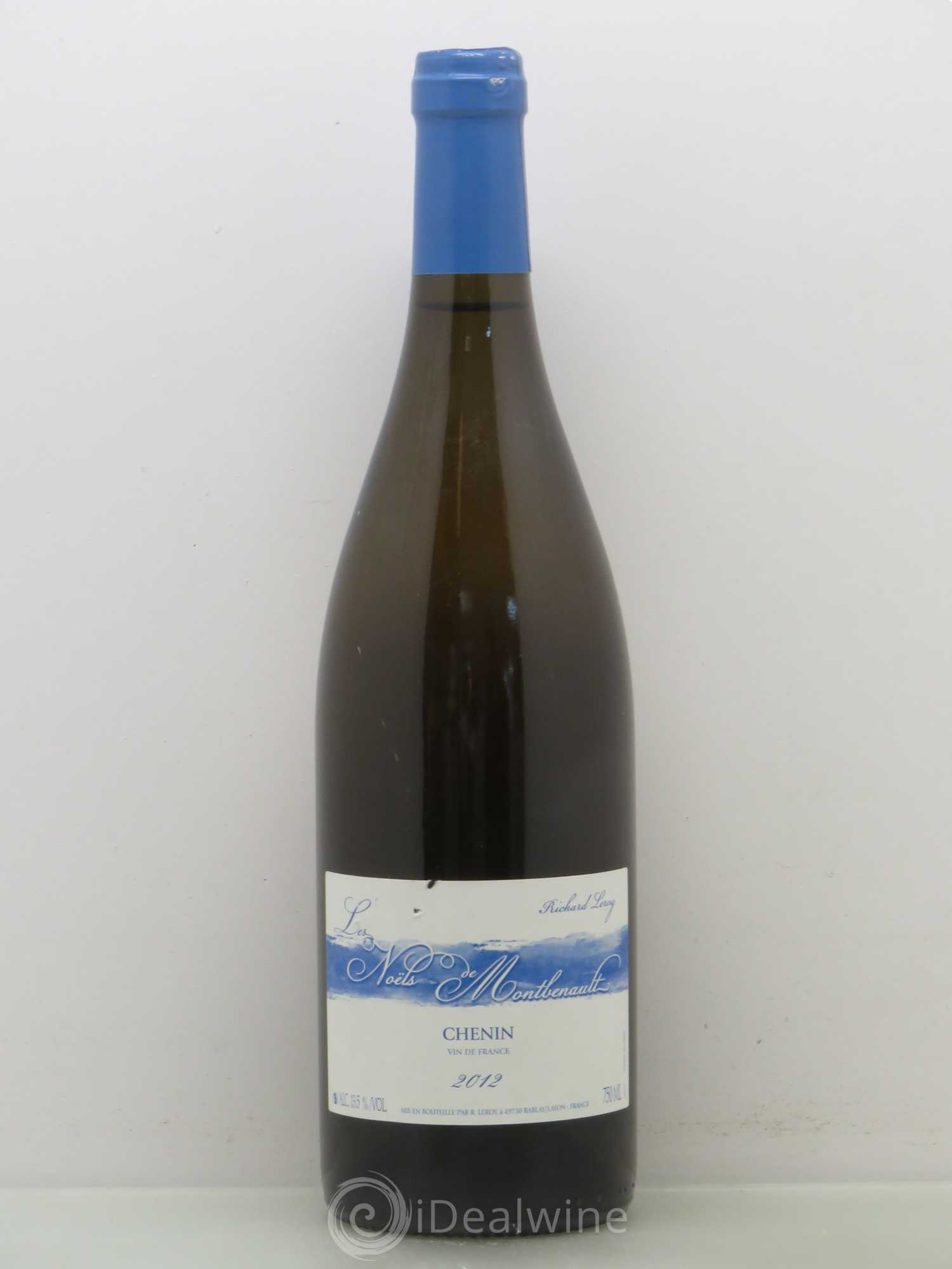 Vin de France Les Noëls de Montbenault Richard Leroy Chenin 2012 - Lot de 1 bouteille - 0