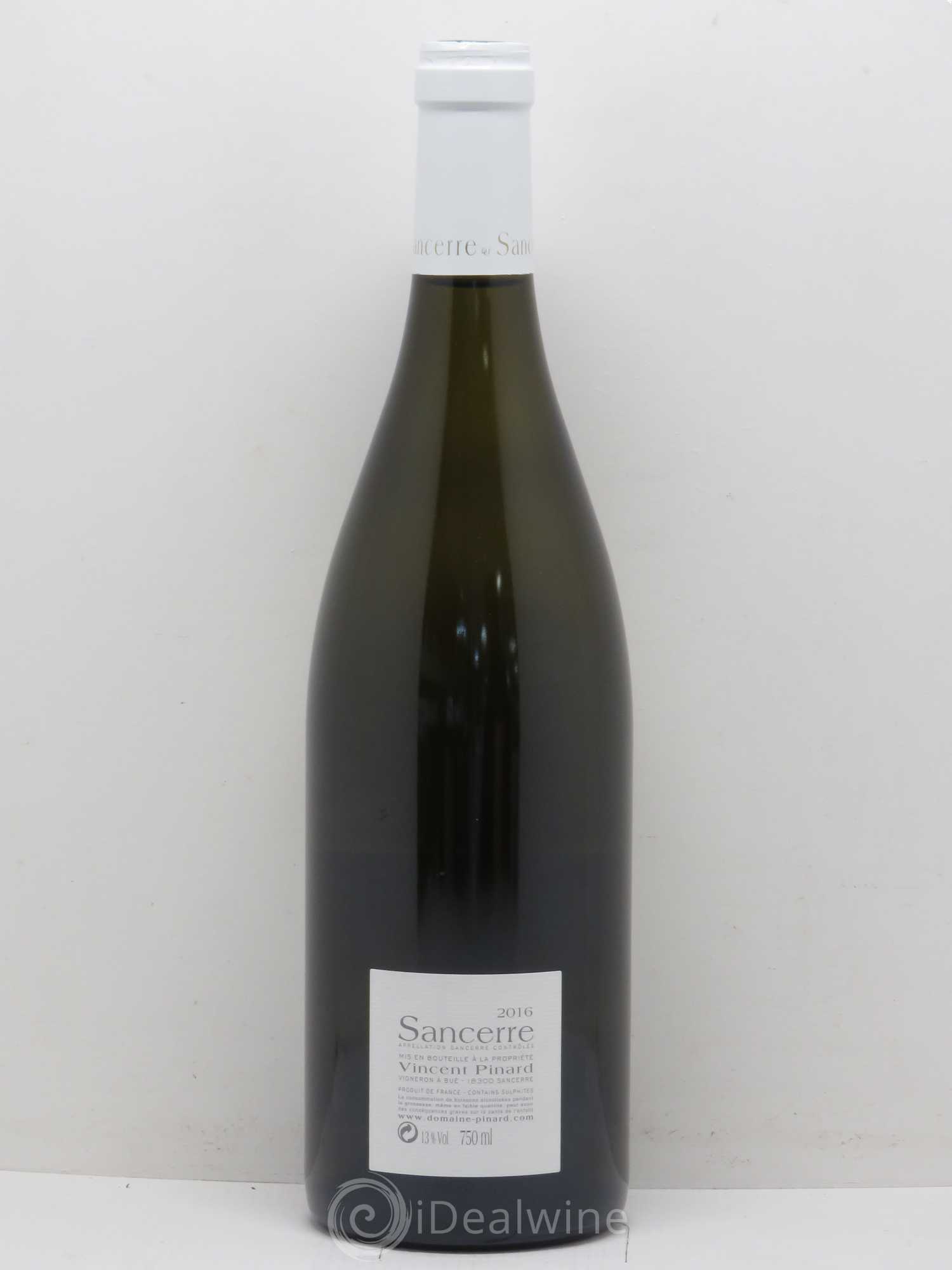 Sancerre Florès Vincent Pinard 2016 - Lot de 1 bouteille - 1