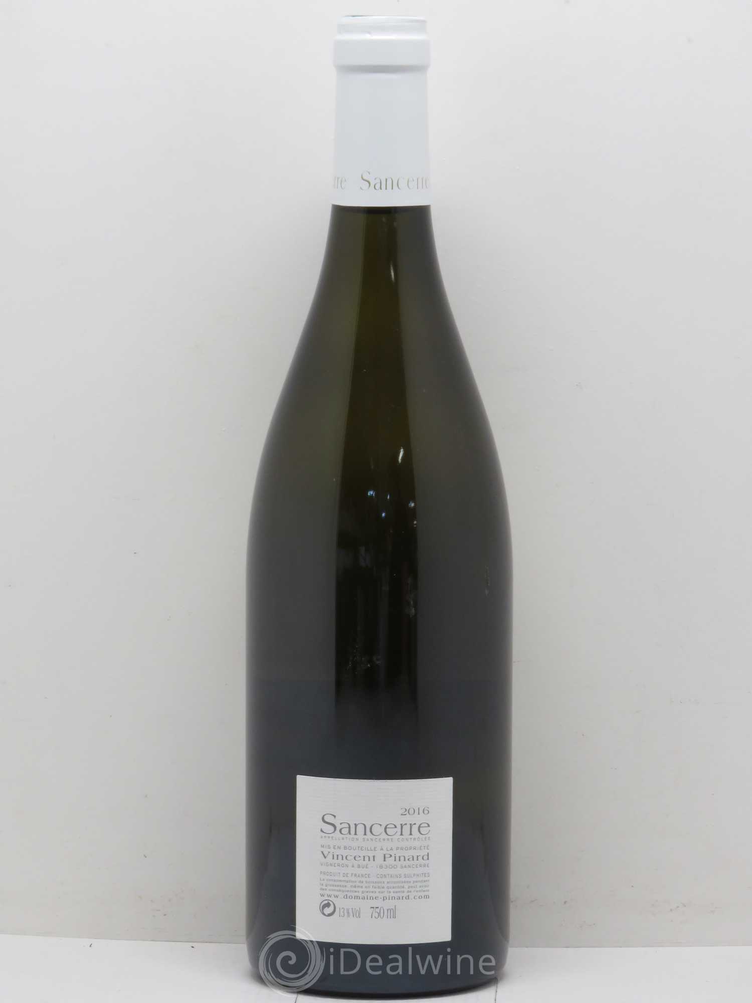 Sancerre Nuance Vincent Pinard 2016 - Lot de 1 bouteille - 1