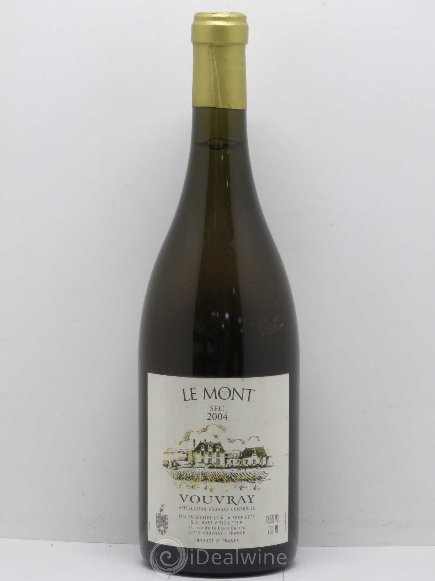 Vouvray Le Mont Sec Domaine Huet 2004 - Lot de 1 bouteille - 0