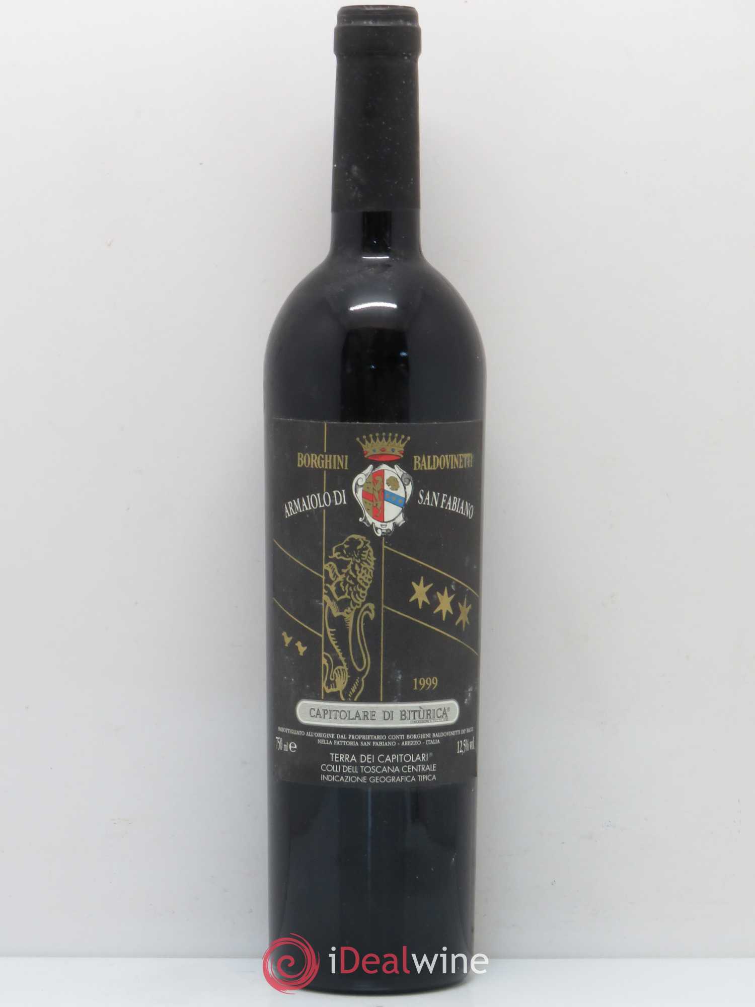 Italie Armaiolo di San Fabiano Capitolare di Biturica Borghini Baldarinetti 1999 - Lotto di 1 bottiglia - 0