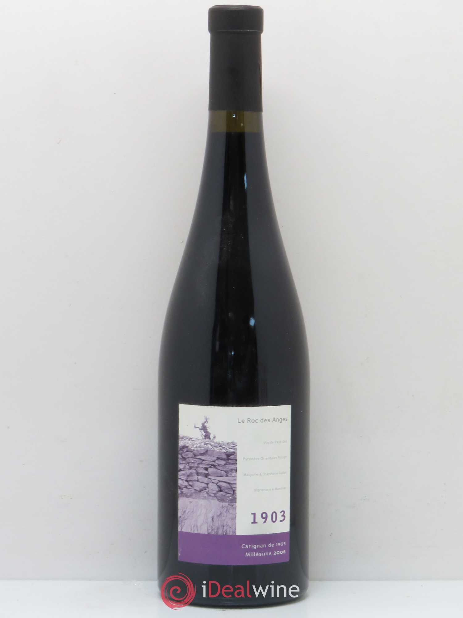Divers Carignan de 1903 VDP des Pyrénées Orientales Le Roc des Anges 2008 - Posten von 1 Flasche - 0