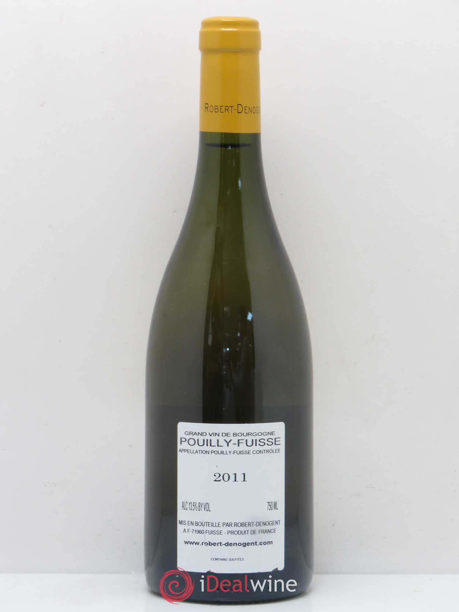 Pouilly-Fuissé La Croix Vieilles Vignes Robert Denogent (Domaine) 2011 - Lot de 1 bouteille - 1