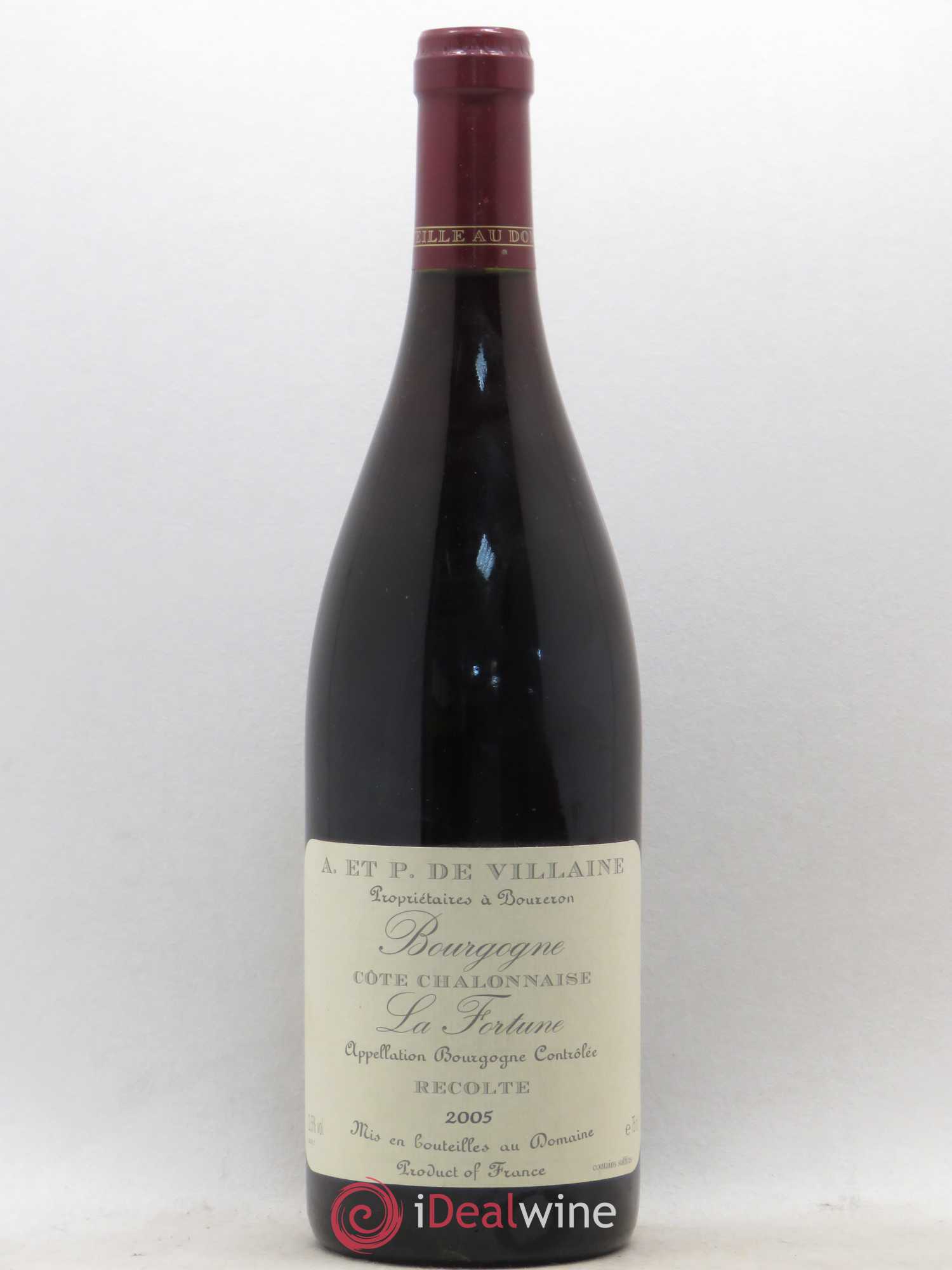 Bourgogne La Fortune Domaine de Villaine 2005 - Lot de 1 bouteille - 0