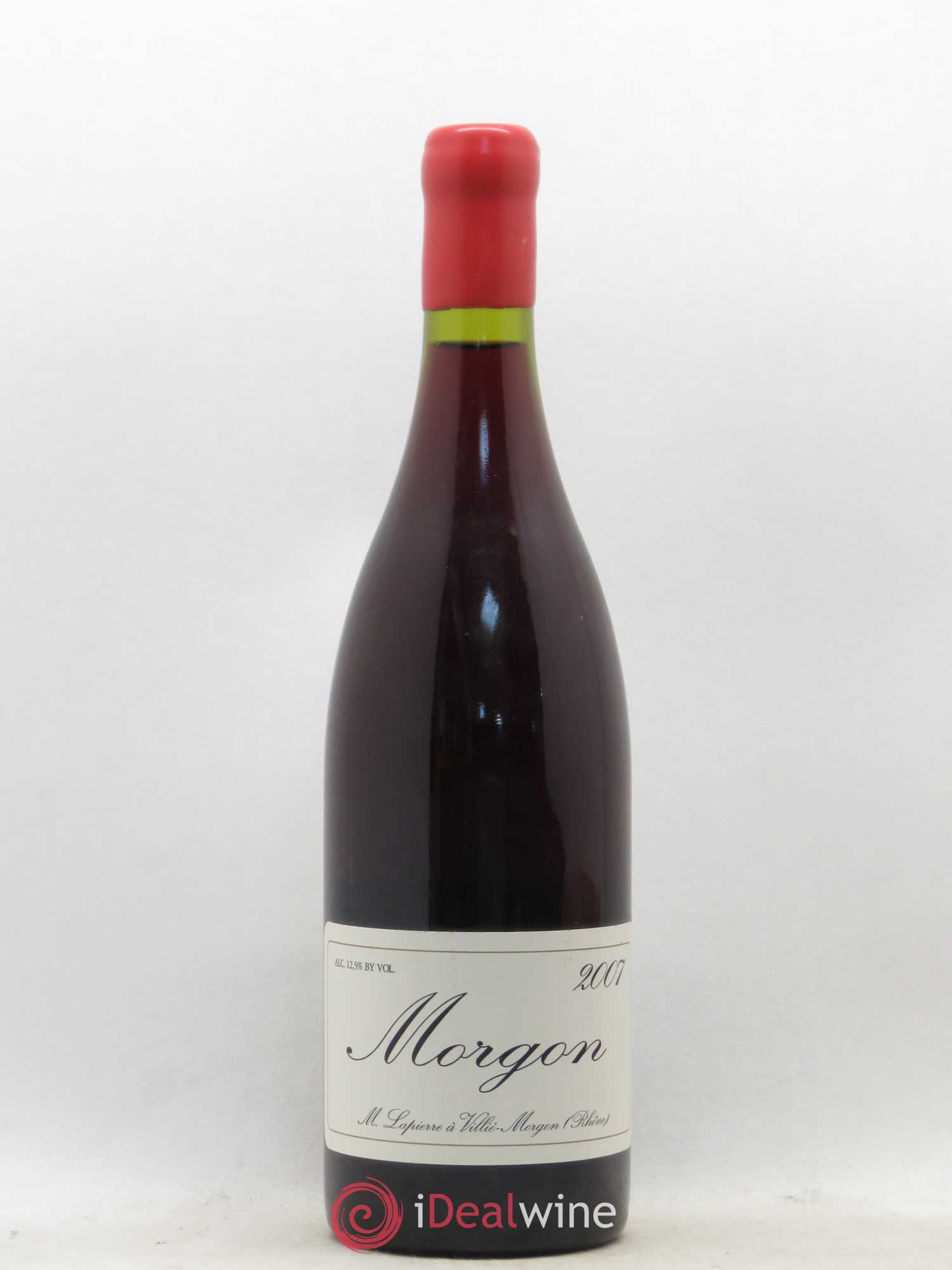 Morgon Marcel Lapierre (Domaine) 2007 - Lot de 1 bouteille - 0