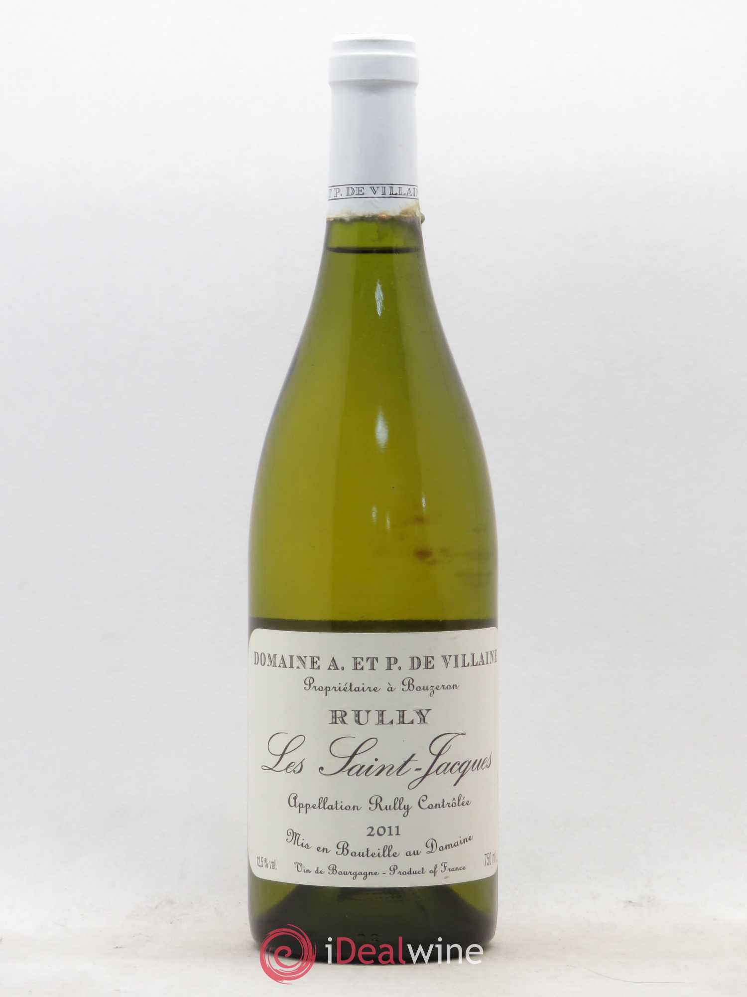 Rully Les Saint-Jacques Domaine de Villaine 2011 - Lot de 1 bouteille - 0