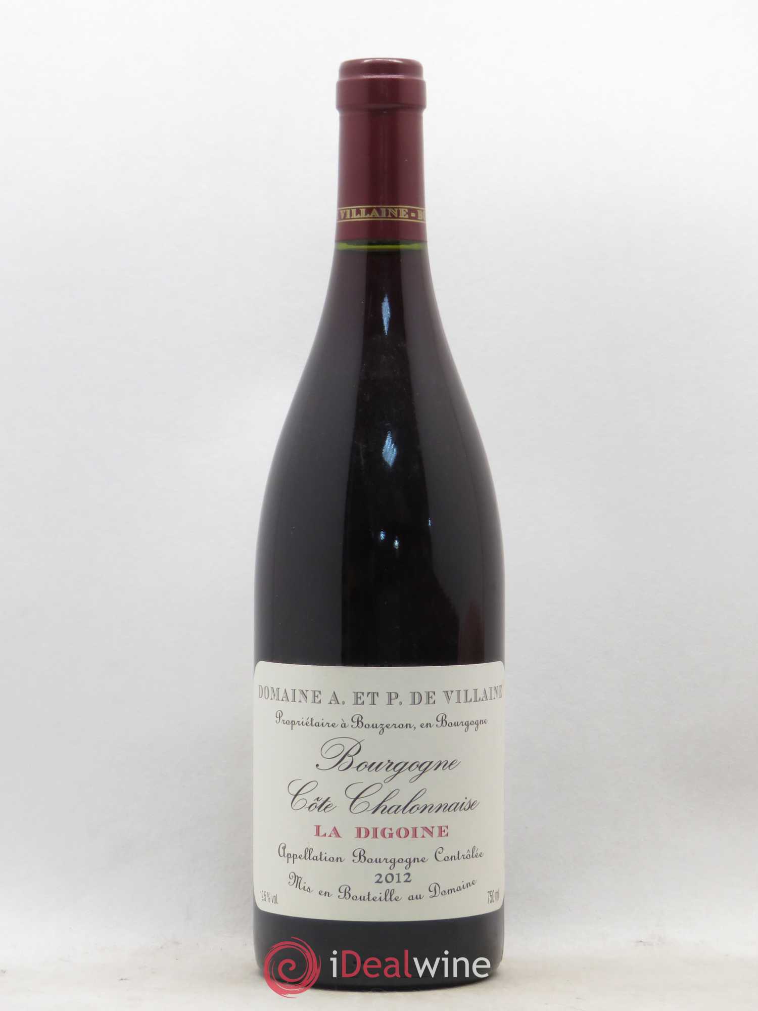 Bourgogne La Digoine Domaine de Villaine 2012 - Lot de 1 bouteille - 0