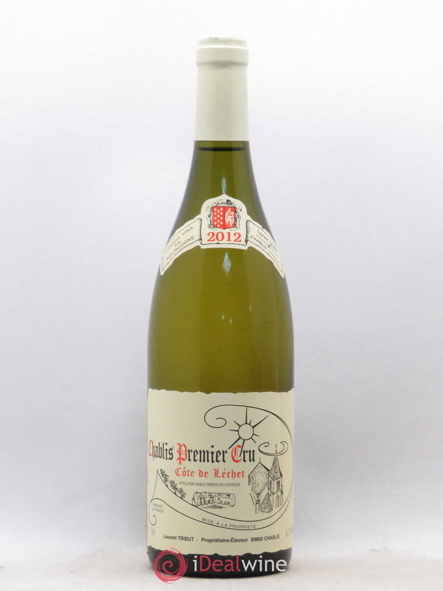 Chablis 1er Cru Côte de Lechet Laurent Tribut 2012 - Posten von 1 Flasche - 0