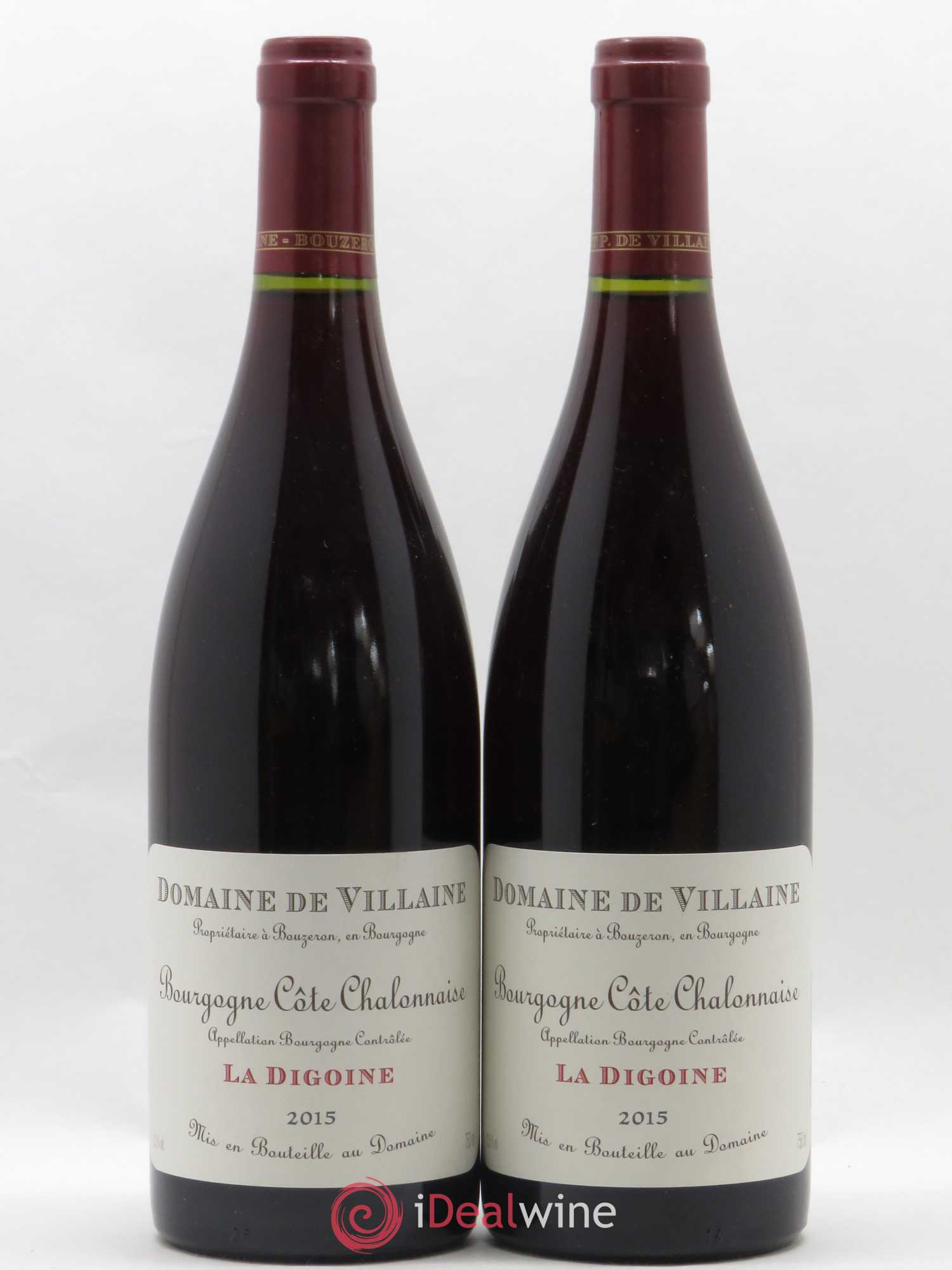 Bourgogne La Digoine Domaine de Villaine 2015 - Lot de 2 bouteilles - 0