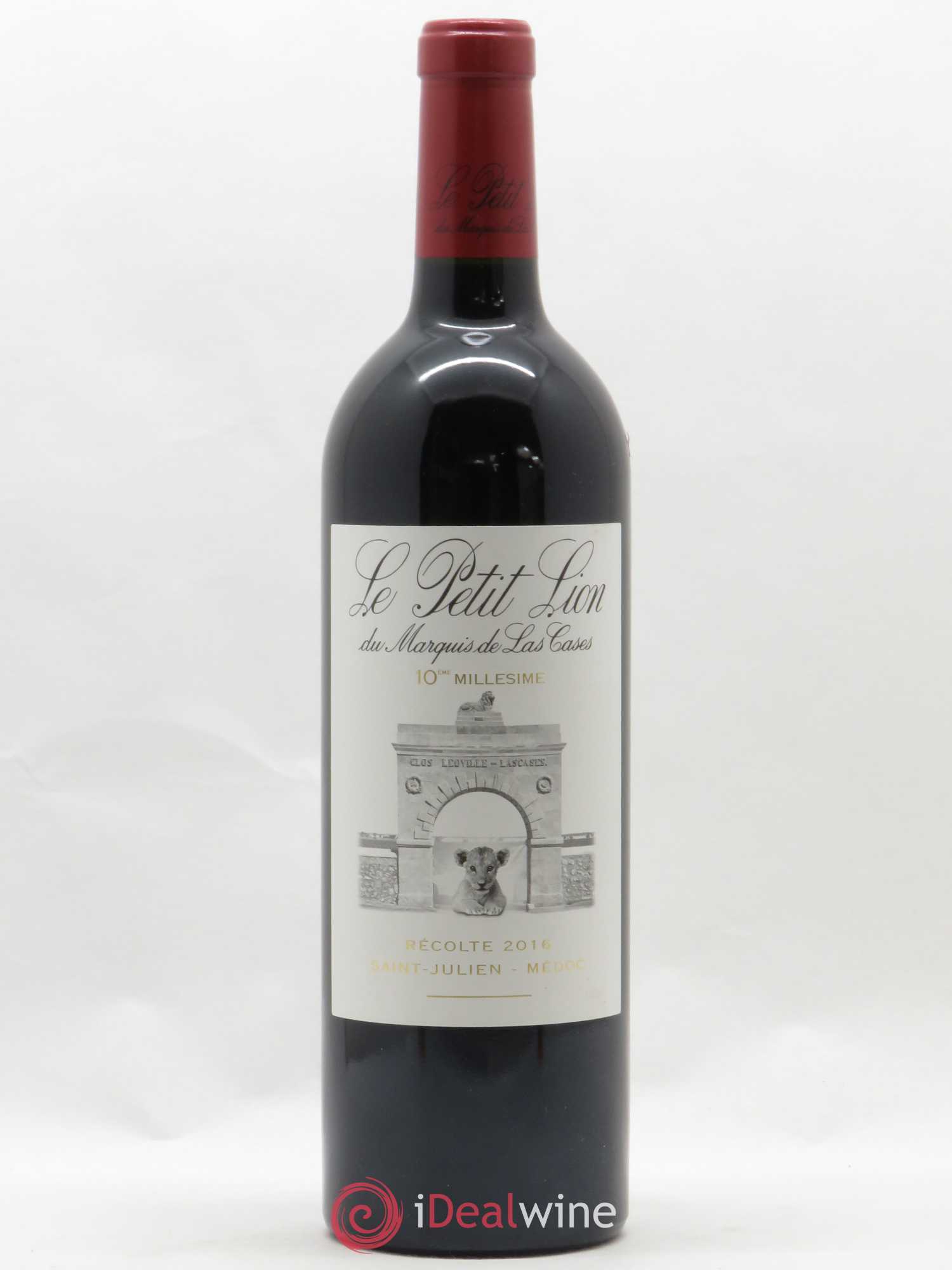 Le Petit Lion du Marquis de Las Cases Second Vin 2016 - Lot de 1 bouteille - 0