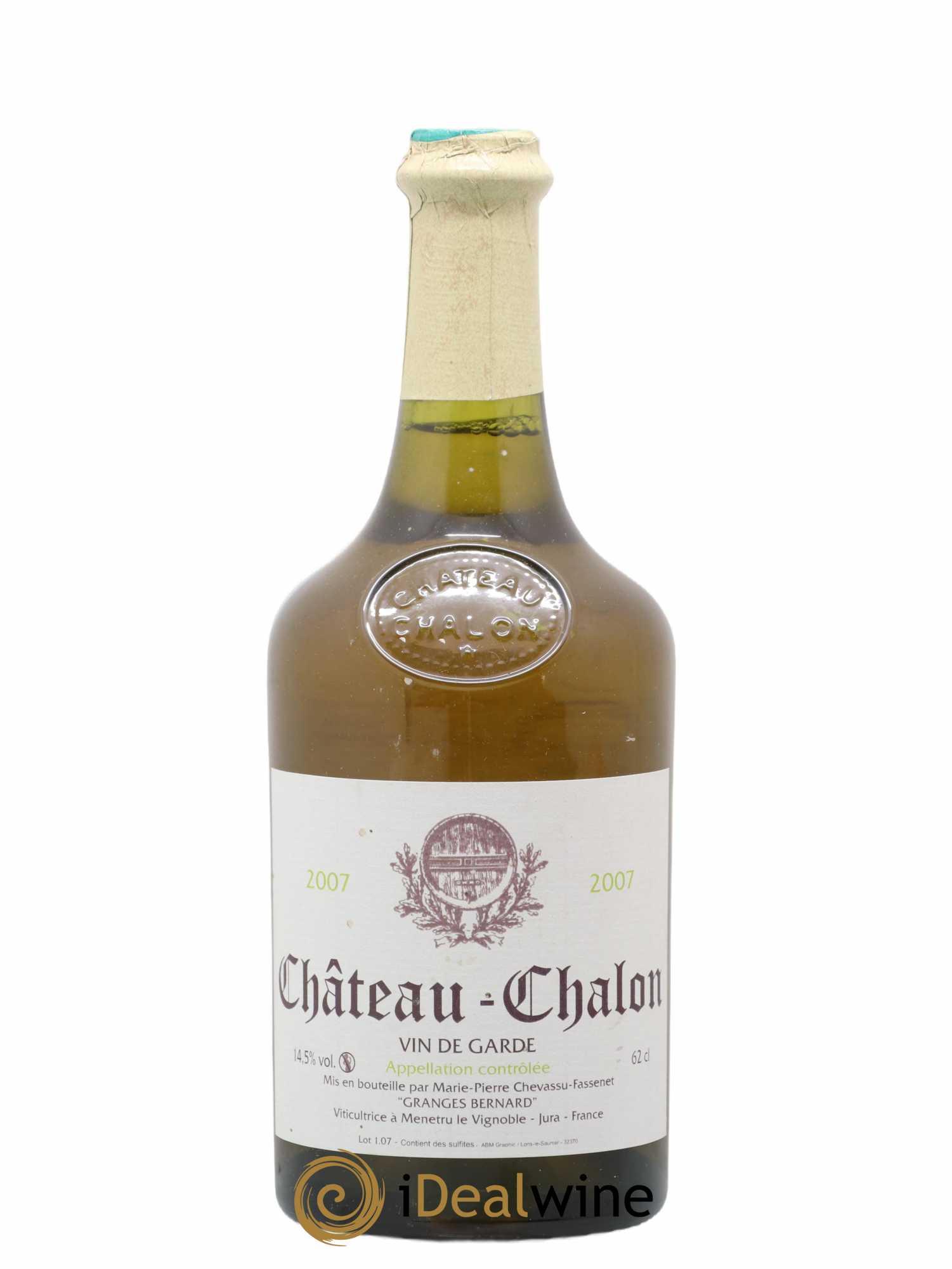 Château-Chalon Marie-Pierre Chevassu 2007 - Posten von 1 Flasche - 0
