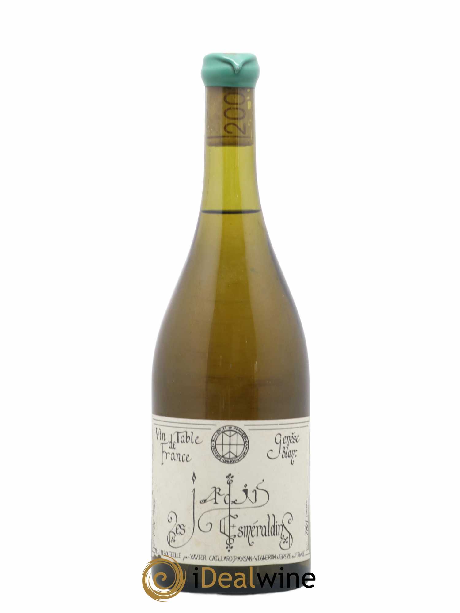 Vin de France Génèse Xavier Caillard - Les Jardins Esmeraldins 2002 - Lot de 1 bouteille - 0
