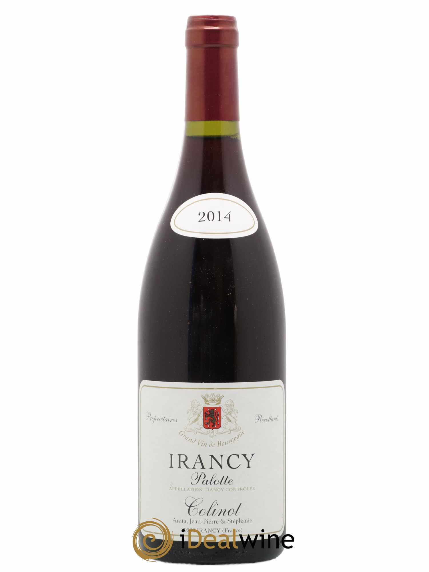 Irancy Palotte Colinot 2014 - Lot de 1 bouteille - 0