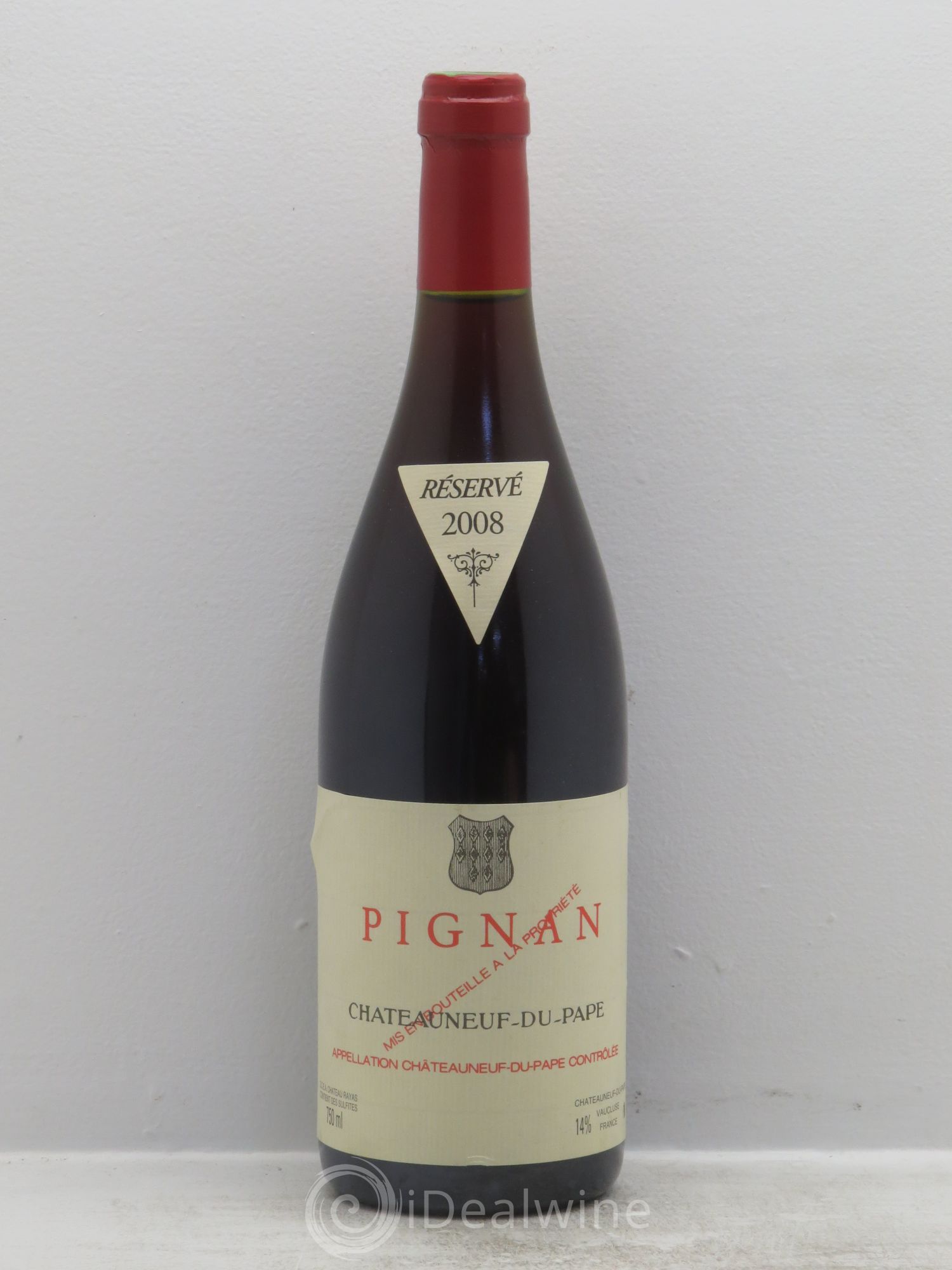 Châteauneuf-du-Pape Pignan Emmanuel Reynaud (sans prix de réserve) 2008 - Lot de 1 bouteille - 0