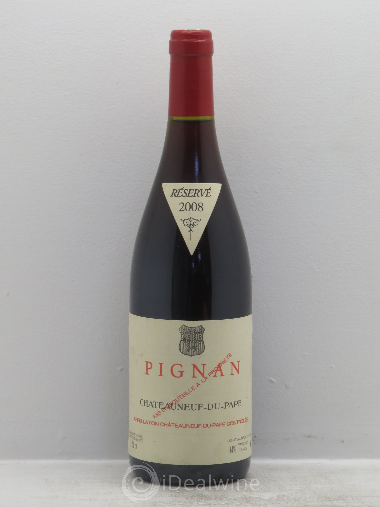 Châteauneuf-du-Pape Pignan Emmanuel Reynaud (sans prix de réserve) 2008 - Lot de 1 bouteille - 0