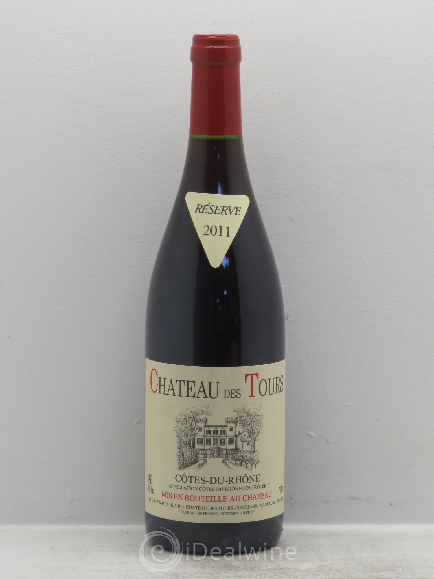 Côtes-du-Rhône Château des Tours Emmanuel Reynaud (sans prix de réserve) 2011 - Lot de 1 bouteille - 0