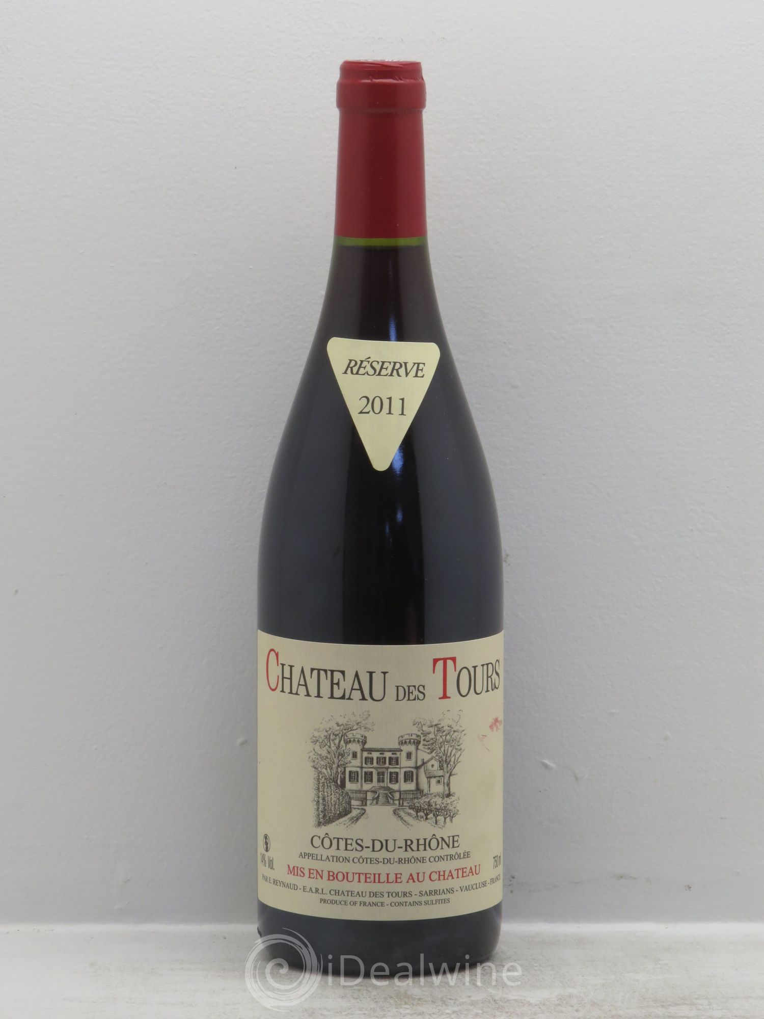 Côtes-du-Rhône Château des Tours Emmanuel Reynaud (sans prix de réserve) 2011 - Lot de 1 bouteille - 0