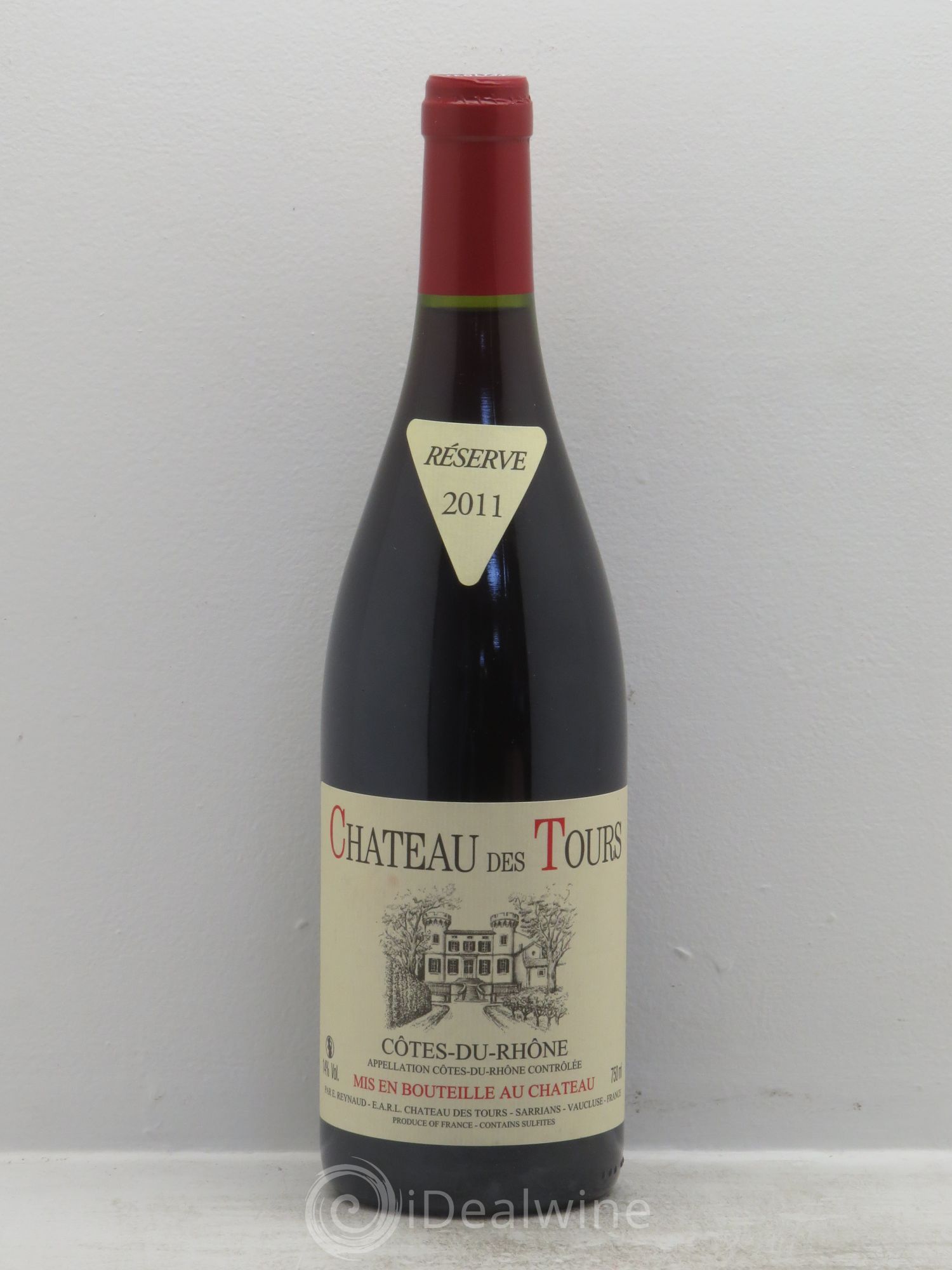 Côtes-du-Rhône Château des Tours Emmanuel Reynaud (sans prix de réserve) 2011 - Lot de 1 bouteille - 0