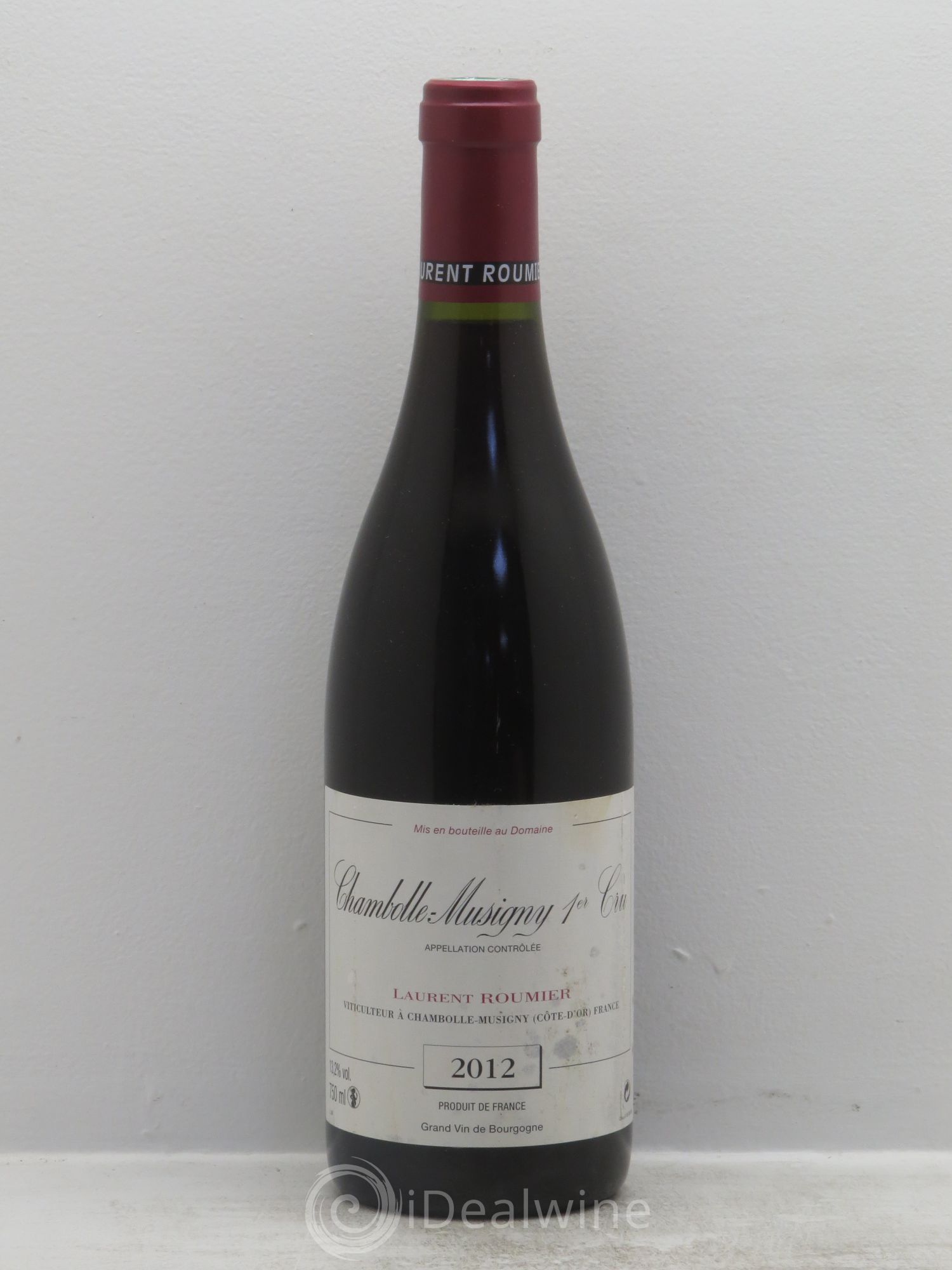 Chambolle-Musigny 1er Cru Laurent Roumier (sans prix de réserve) 2012 - Lot de 1 bouteille - 0
