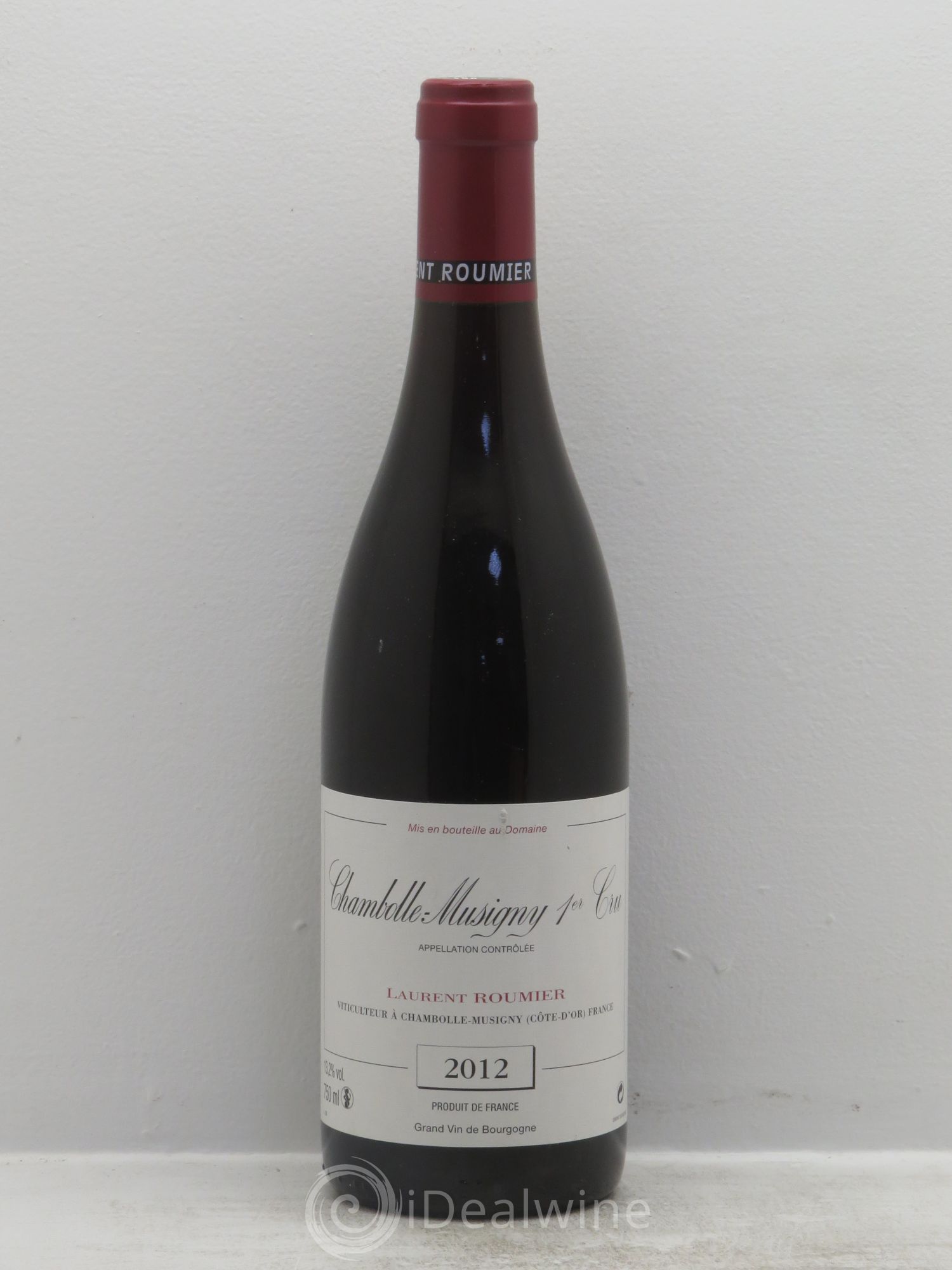 Chambolle-Musigny 1er Cru Laurent Roumier (sans prix de réserve) 2012 - Lot de 1 bouteille - 0