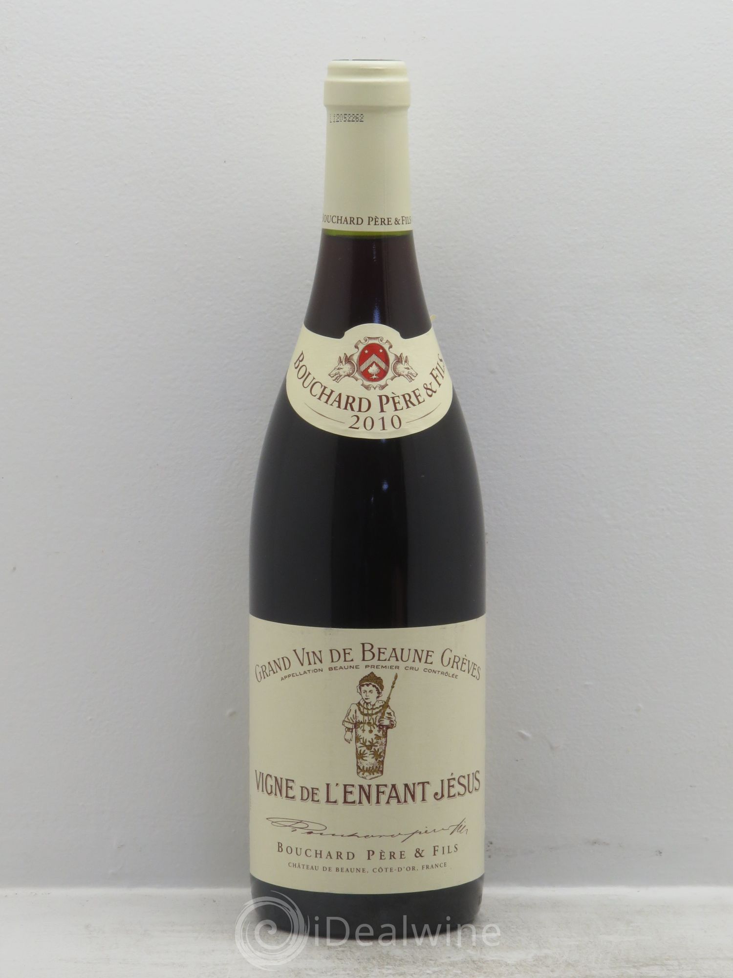 Beaune 1er Cru Grèves - Vigne de l'Enfant Jésus Bouchard Père & Fils (sans prix de réserve) 2010 - Lot de 1 bouteille - 0