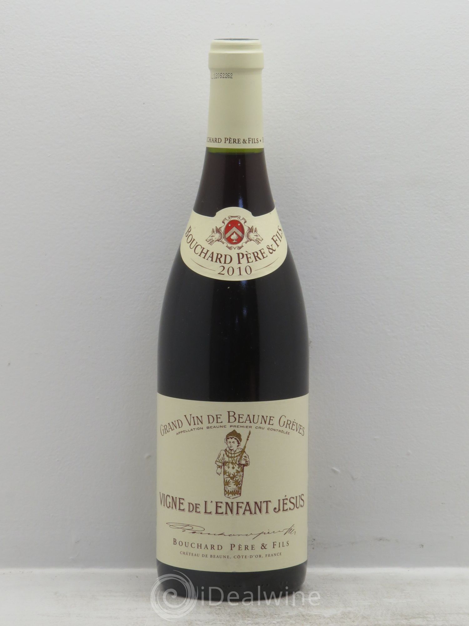 Beaune 1er Cru Grèves - Vigne de l'Enfant Jésus Bouchard Père & Fils (sans prix de réserve) 2010 - Lot de 1 bouteille - 0