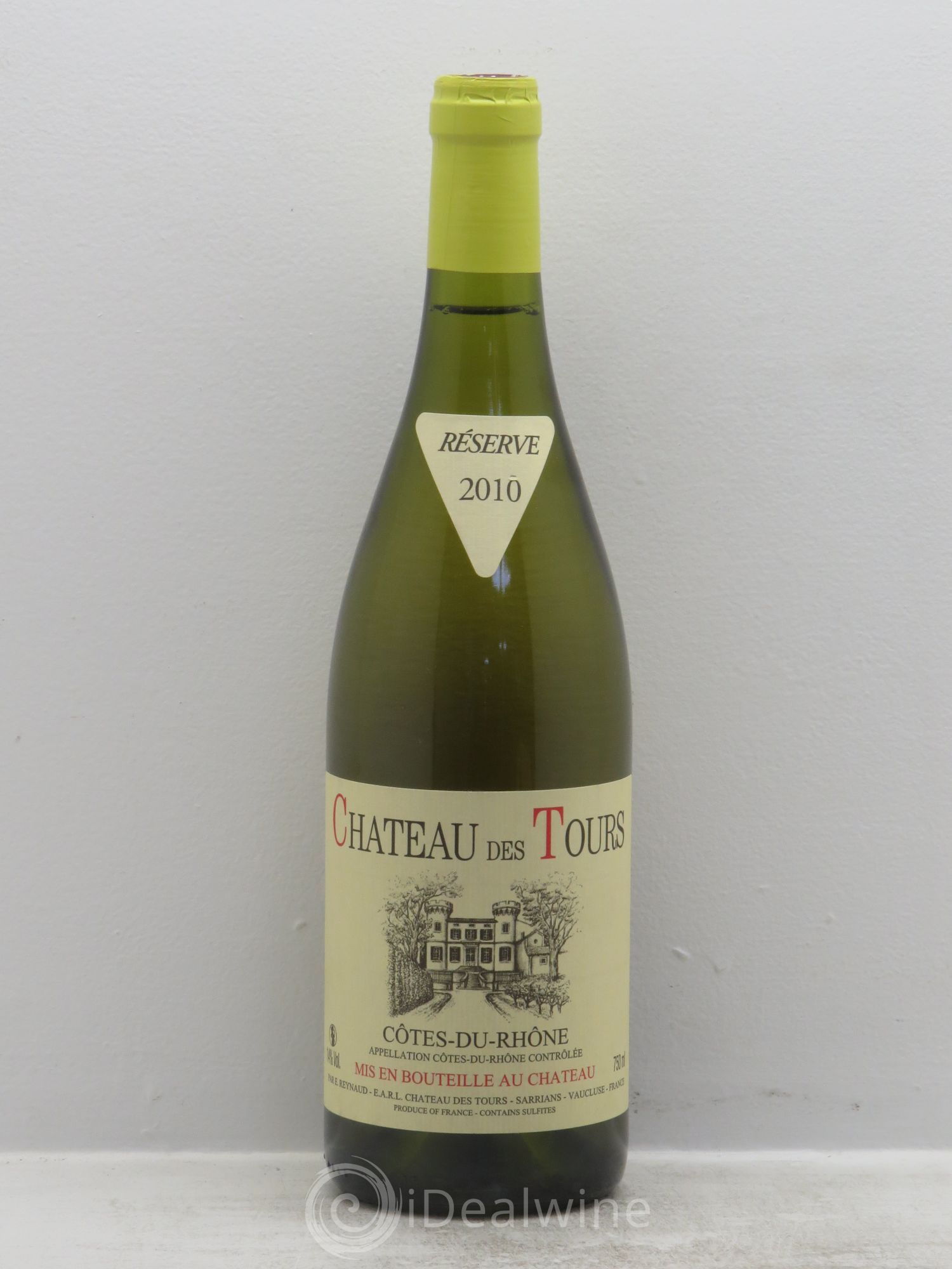 Côtes-du-Rhône Château des Tours Emmanuel Reynaud (sans prix de réserve) 2010 - Lot de 1 bouteille - 0