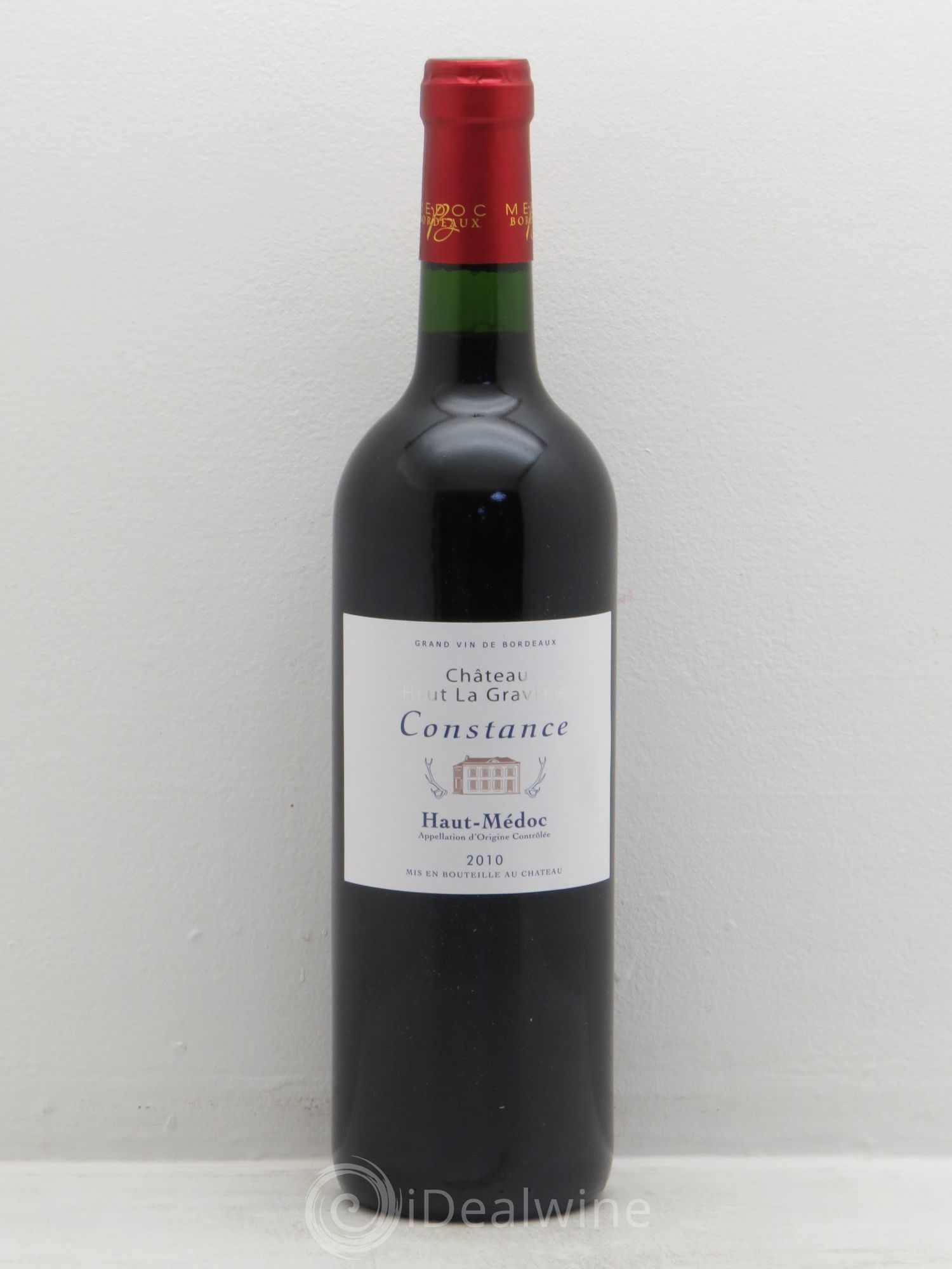 Haut Médoc Château Haut La Gravière cuvée Constance (sans prix de réserve) 2010 - Posten von 6 Flaschen - 0