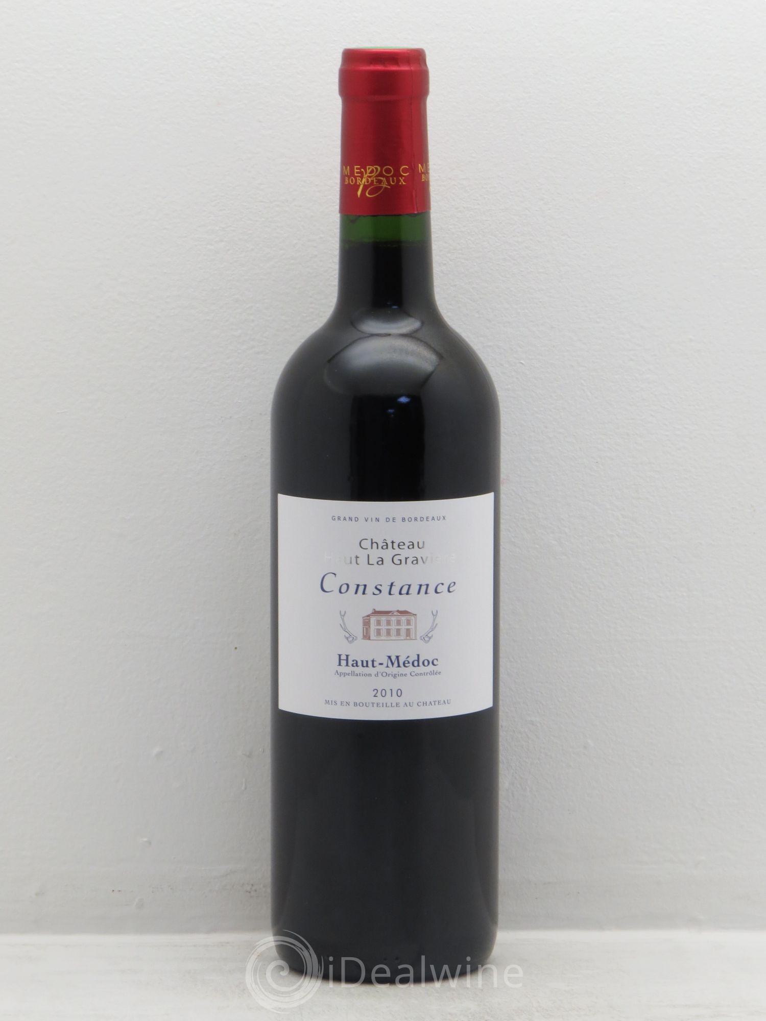 Haut Médoc Château Haut La Gravière cuvée Constance (sans prix de réserve) 2010 - Posten von 1 Flasche - 0
