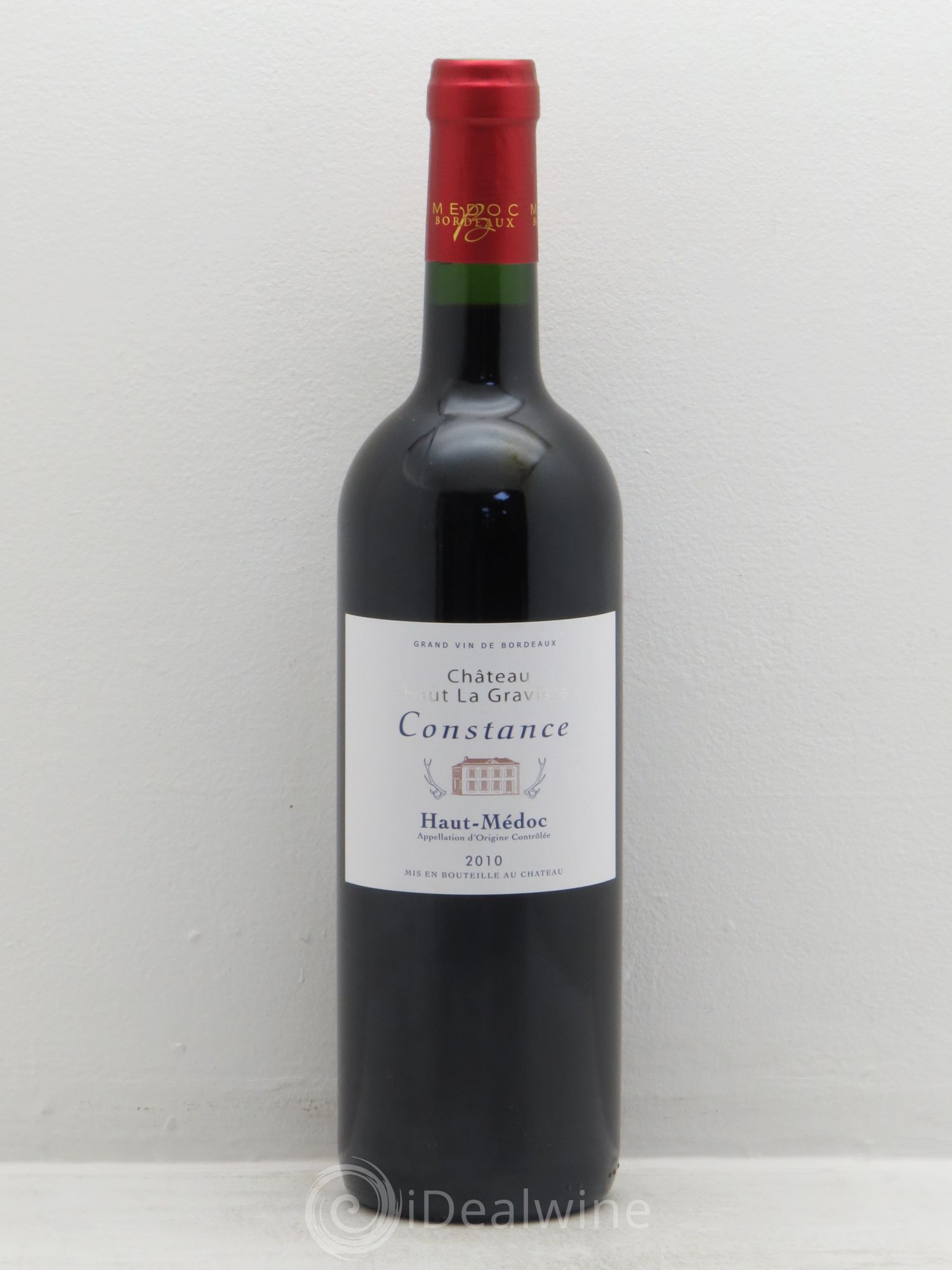 Haut Médoc Château Haut La Gravière cuvée Constance (sans prix de réserve) 2010 - Posten von 1 Flasche - 0