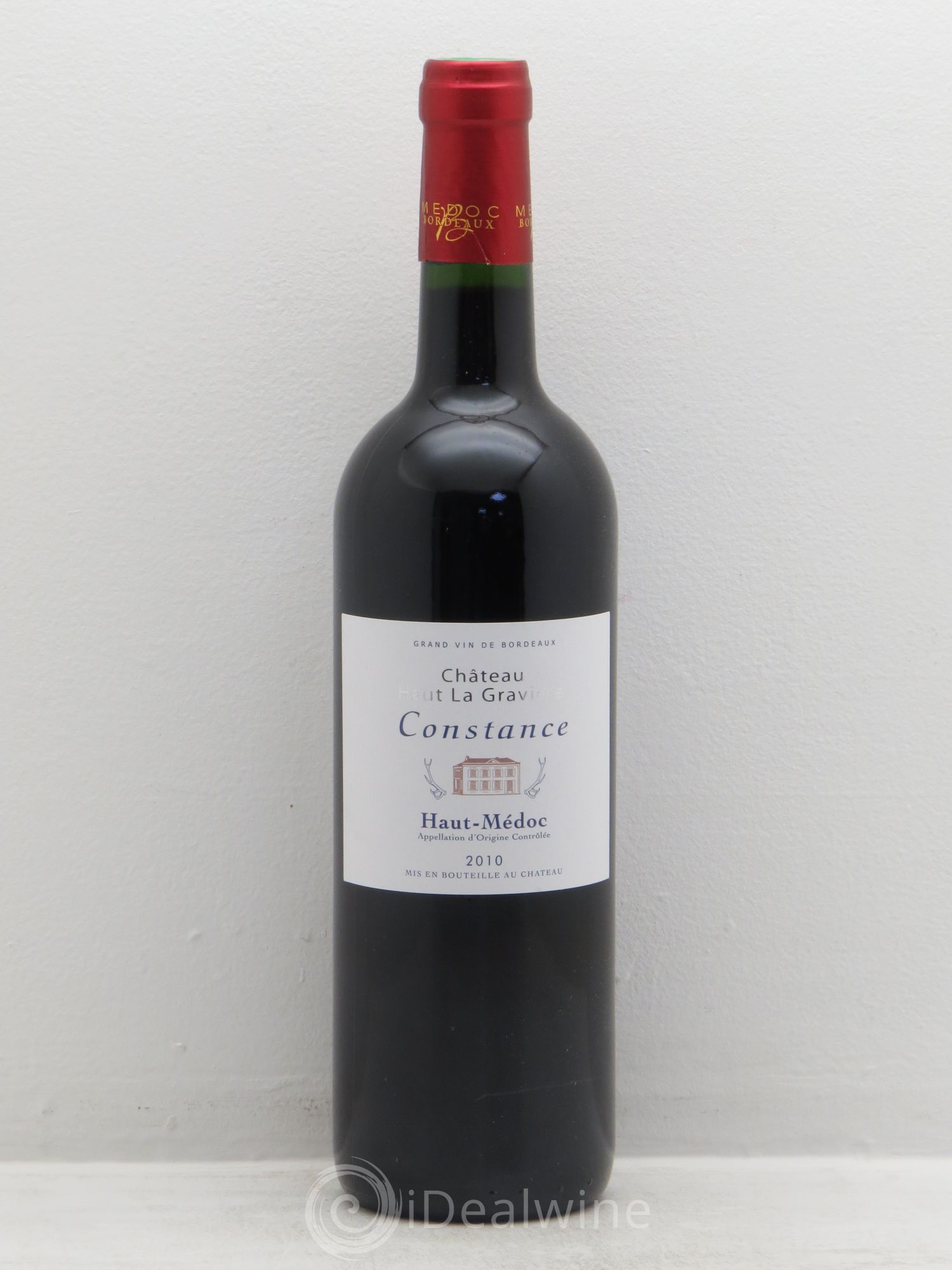 Haut Médoc Château Haut La Gravière cuvée Constance (sans prix de réserve) 2010 - Posten von 1 Flasche - 0