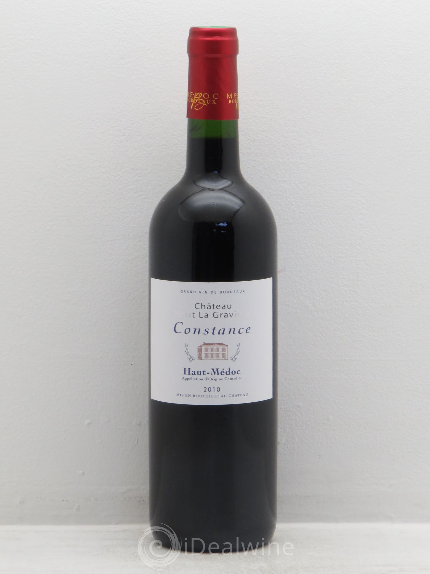 Haut Médoc Château Haut La Gravière cuvée Constance (sans prix de réserve) 2010 - Posten von 1 Flasche - 0