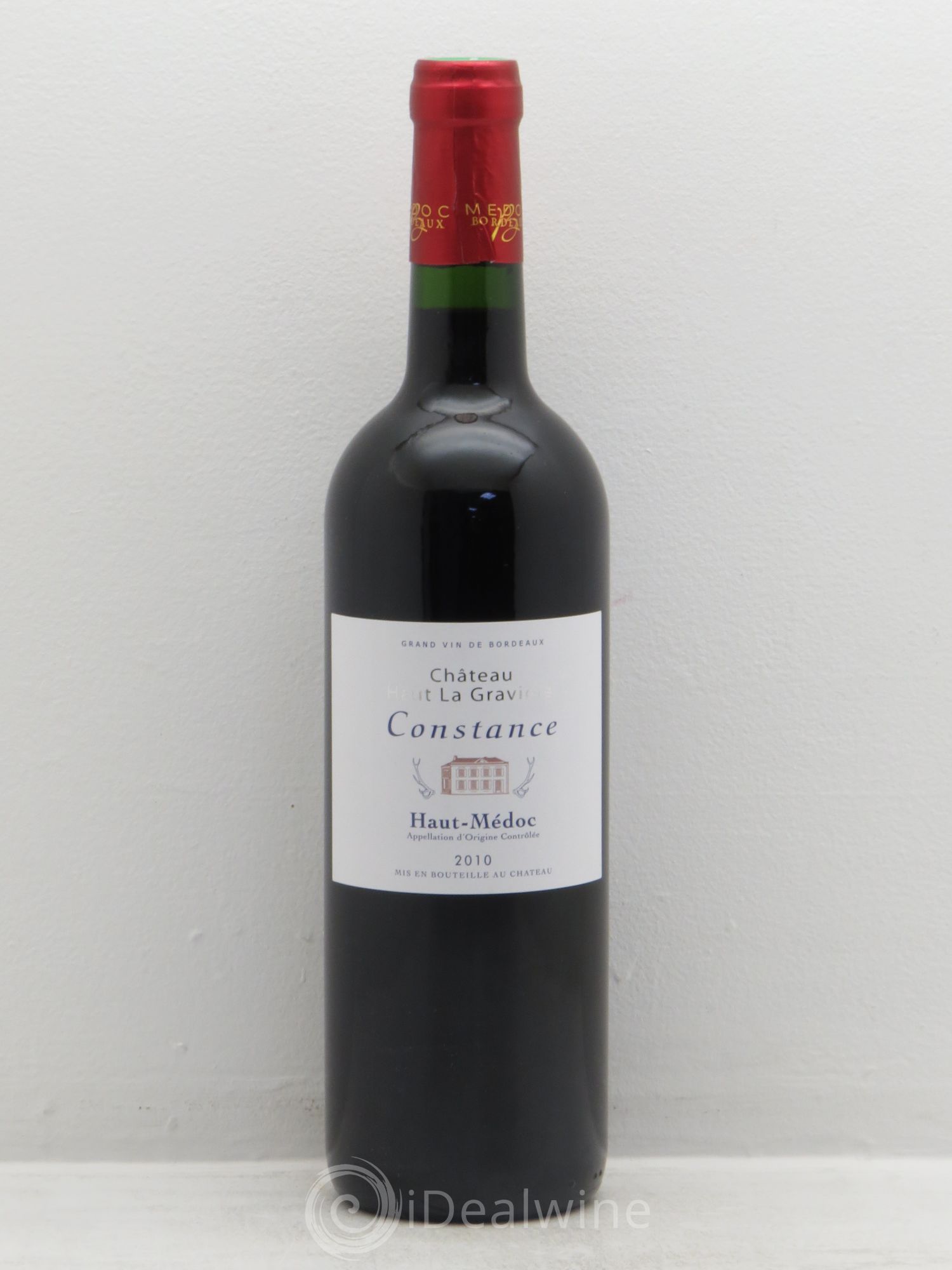 Haut Médoc Château Haut La Gravière cuvée Constance (sans prix de réserve) 2010 - Posten von 1 Flasche - 0