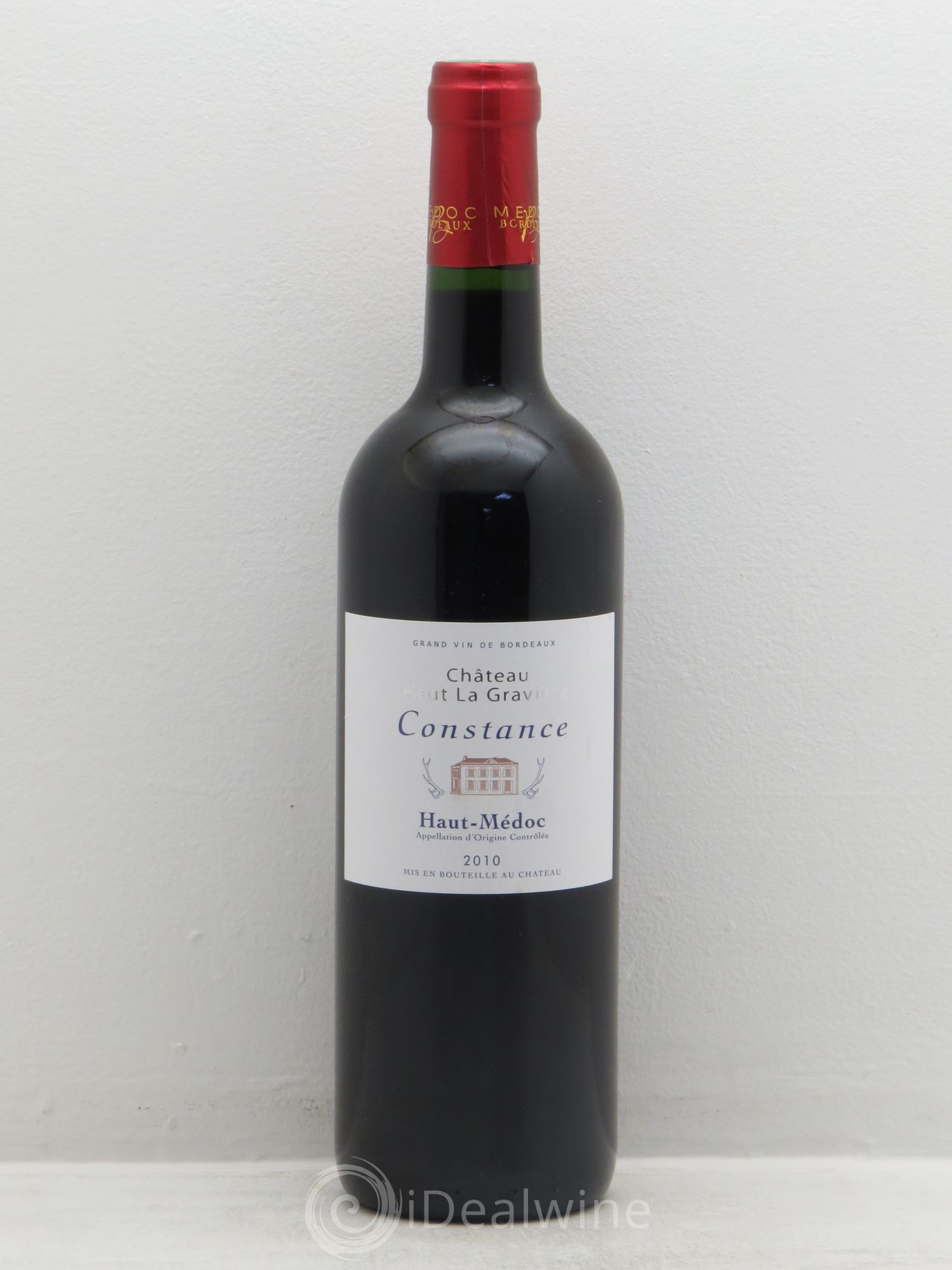 Haut Médoc Château Haut La Gravière cuvée Constance (sans prix de réserve) 2010 - Posten von 1 Flasche - 0